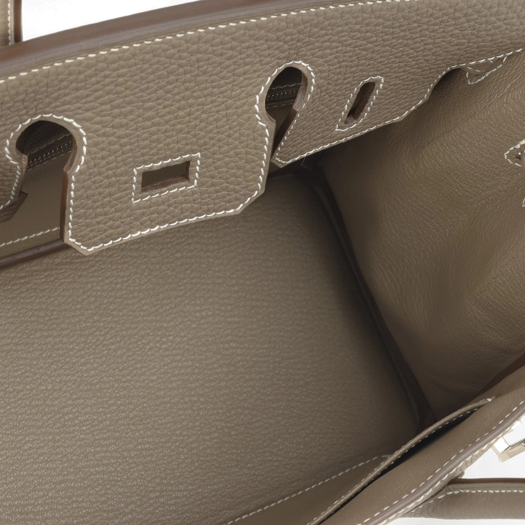 Hermès Birkin 25 - Etoupe Togo | Palladium Hardware - Image 6