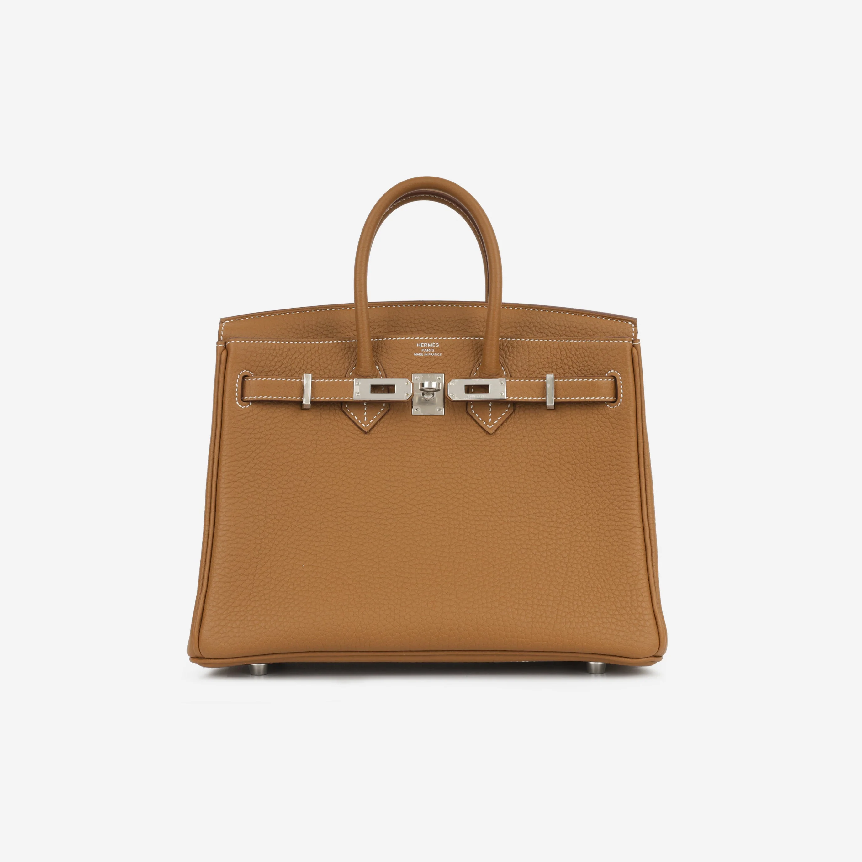 Hermès Birkin 25 - Gold Togo | Palladium Hardware - Image 5