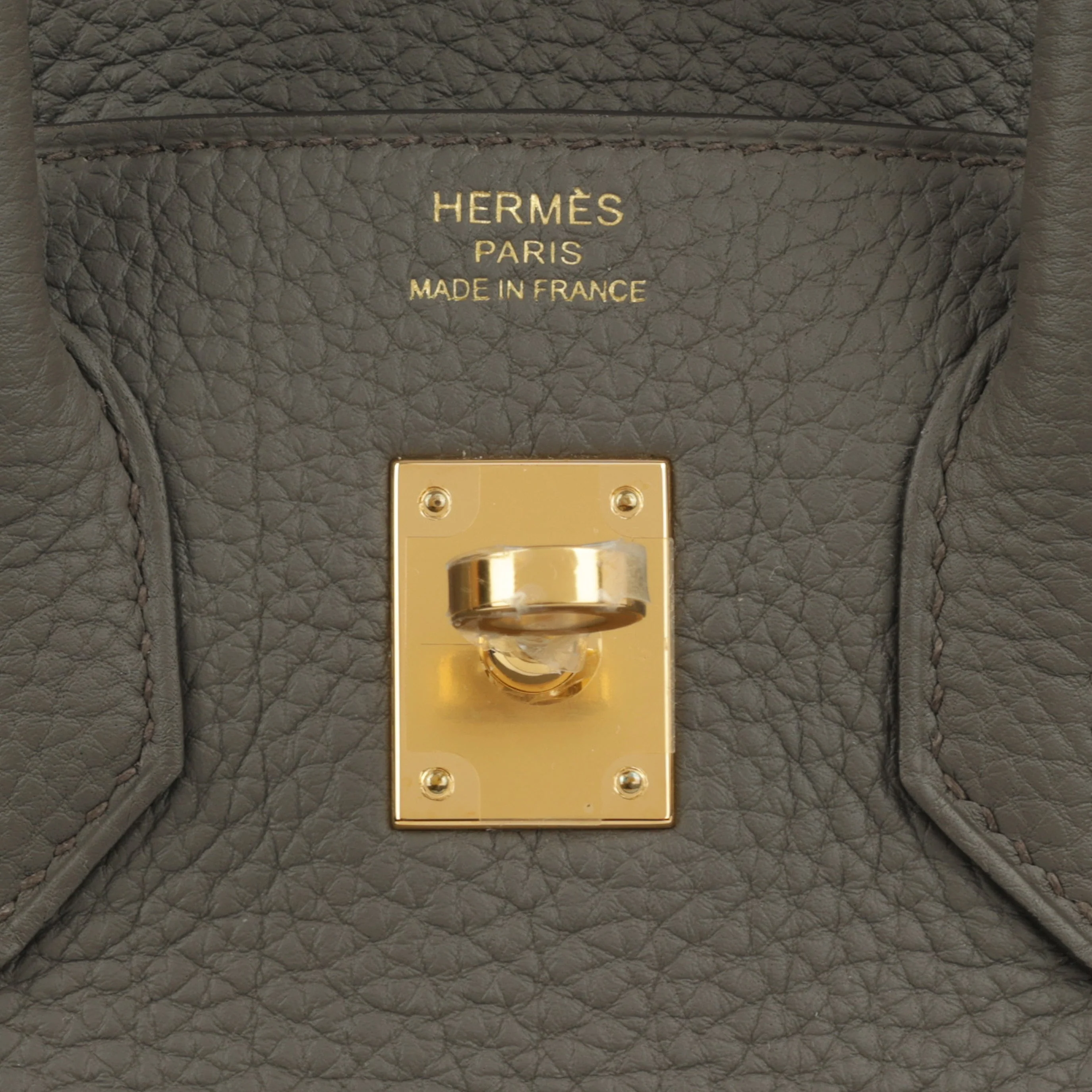 Hermès Birkin 25 - Gris Etain Togo | Gold Hardware - Image 12