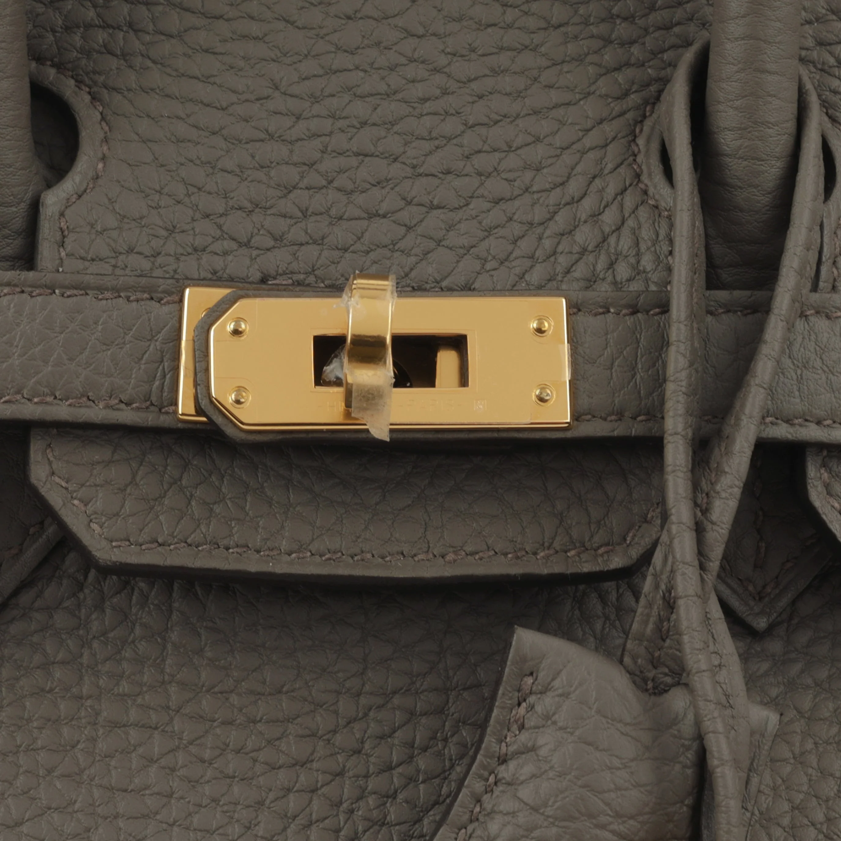 Hermès Birkin 25 - Gris Etain Togo | Gold Hardware - Image 13