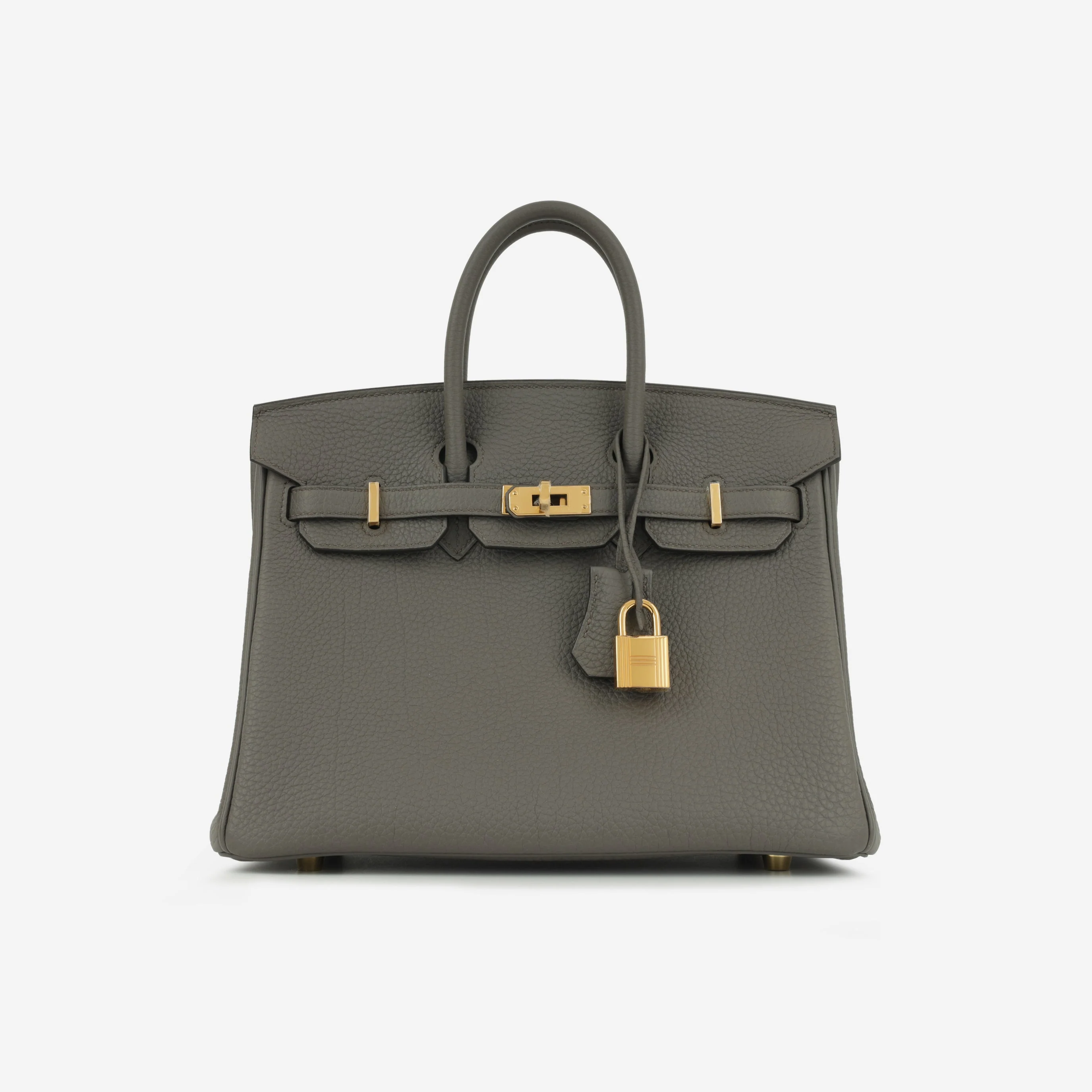 Hermès Birkin 25 - Gris Etain Togo | Gold Hardware - Image 2