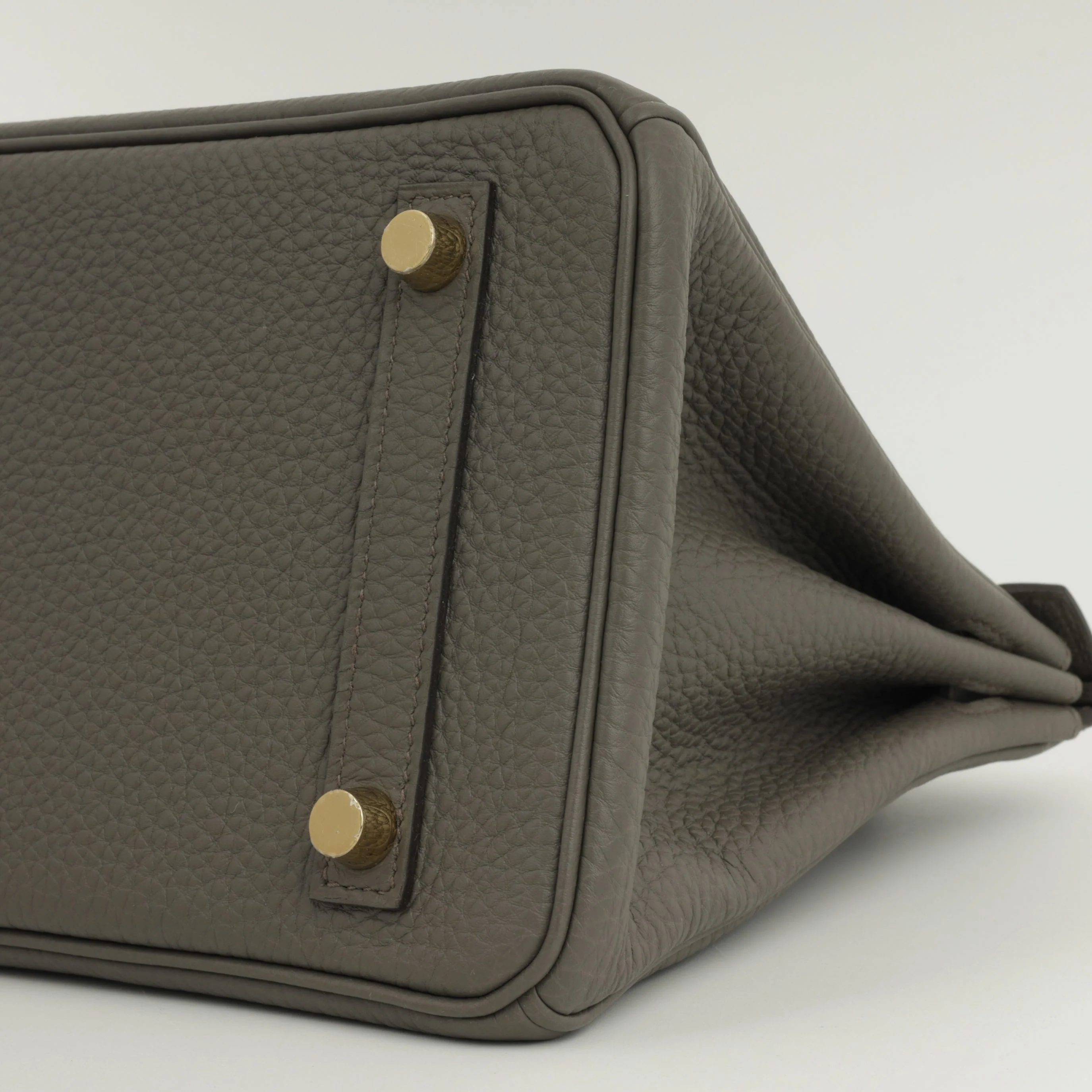 Hermès Birkin 25 - Gris Etain Togo | Gold Hardware - Image 6