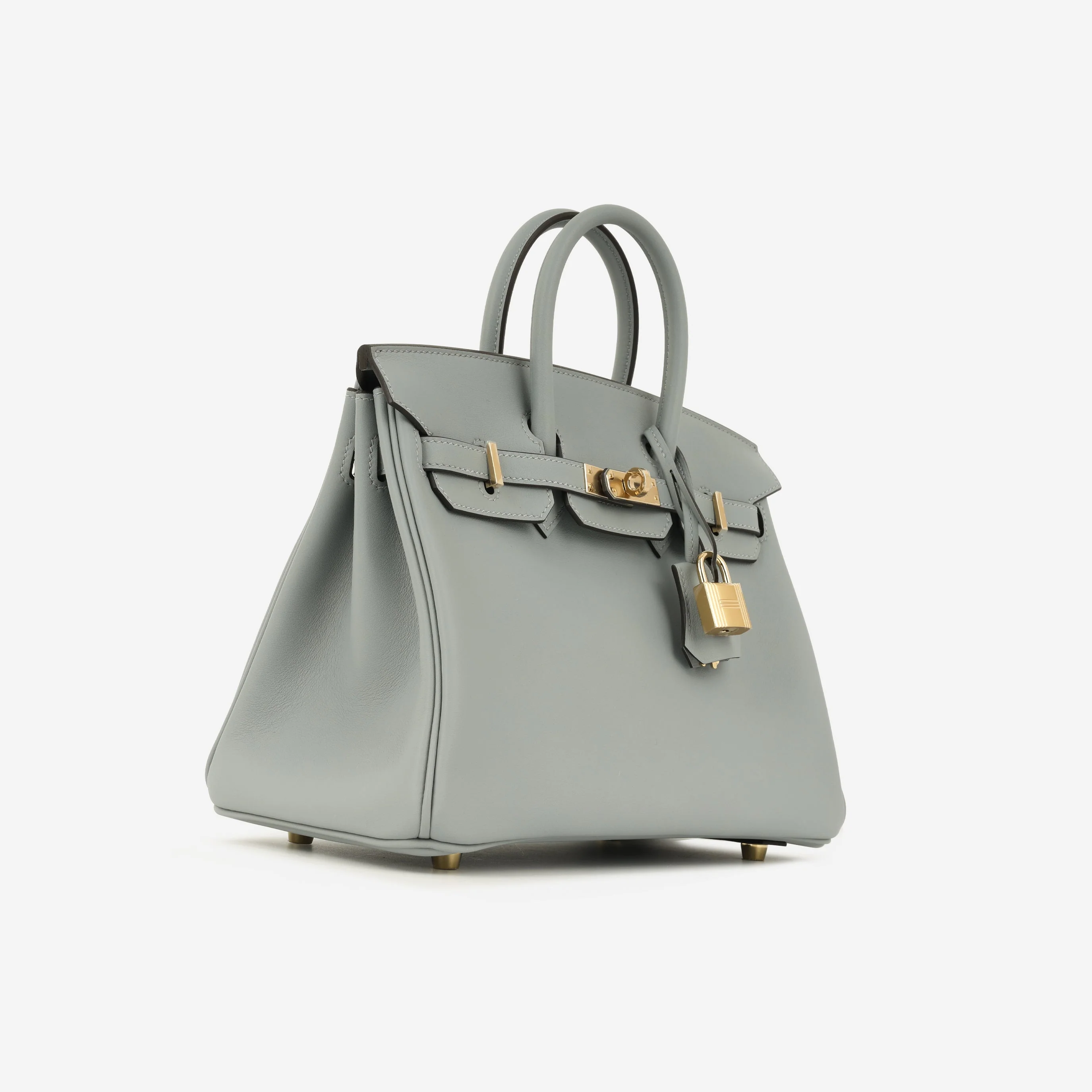 Hermès Birkin 25 - Gris Pantin Swift | Gold hardware (NWT) - Image 2
