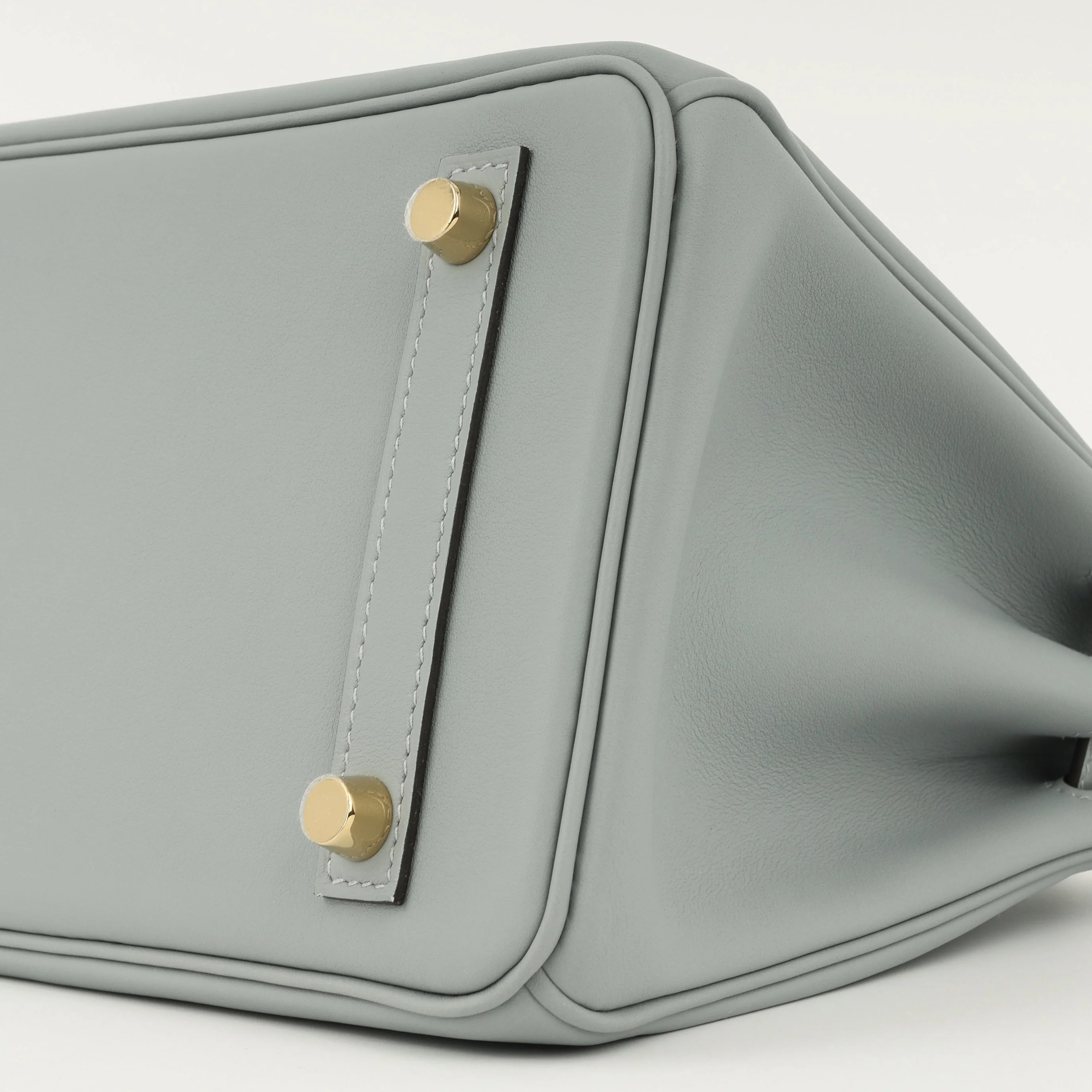 Hermès Birkin 25 - Gris Pantin Swift | Permabrass Hardware - Image 5