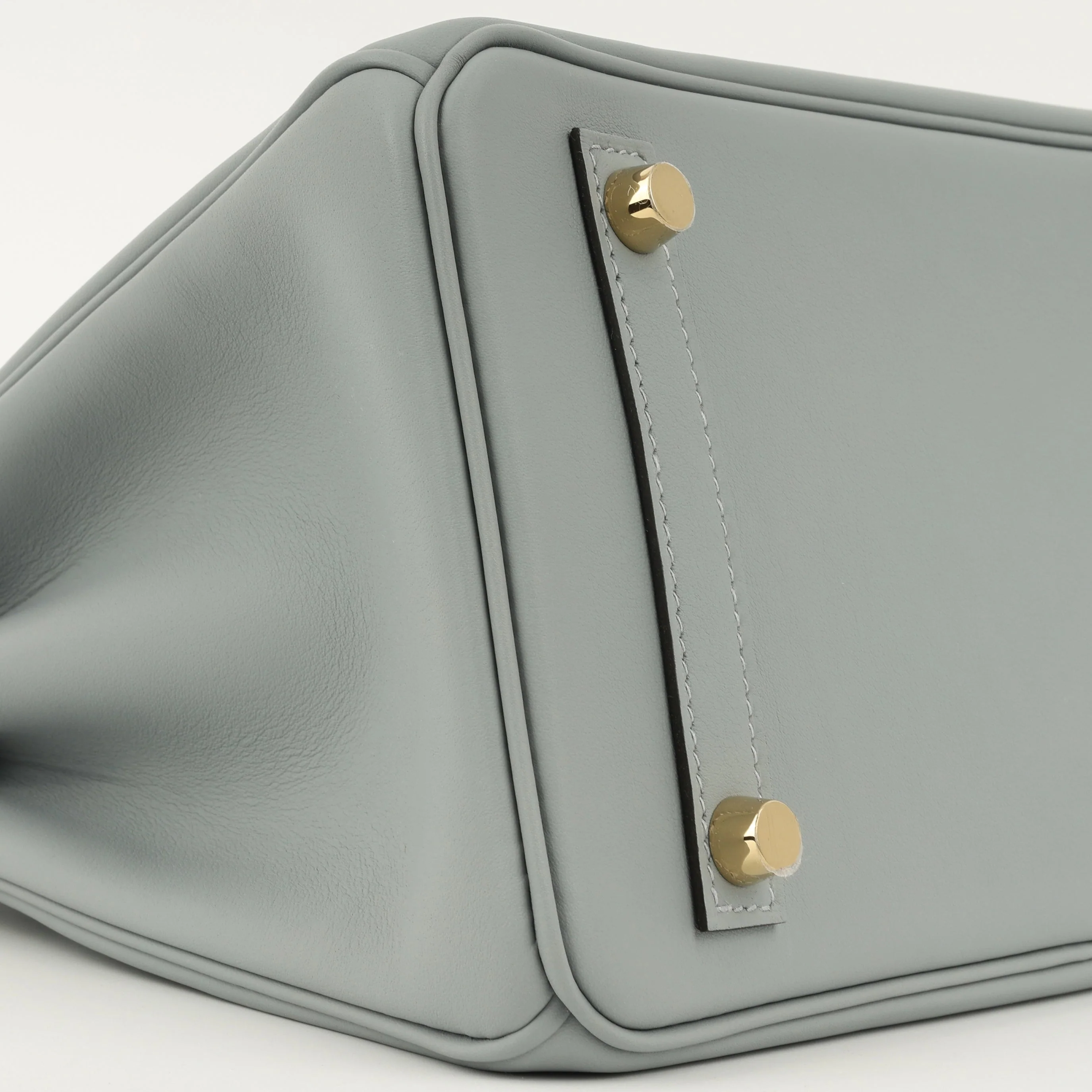 Hermès Birkin 25 - Gris Pantin Swift | Permabrass Hardware - Image 6