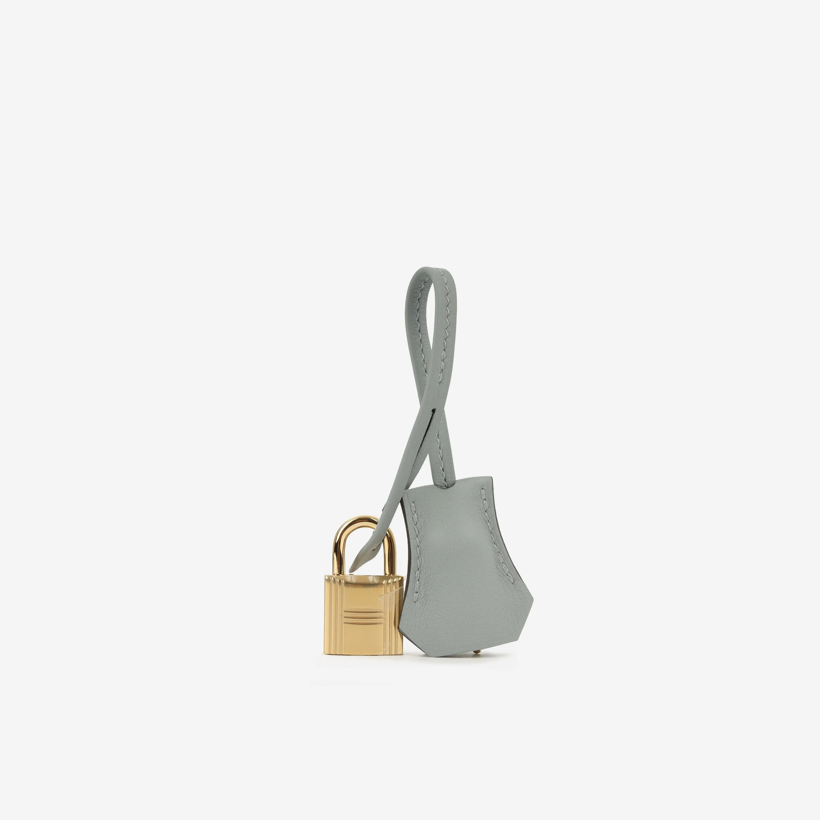 Hermès Birkin 25 - Gris Pantin Swift | Permabrass Hardware - Image 8