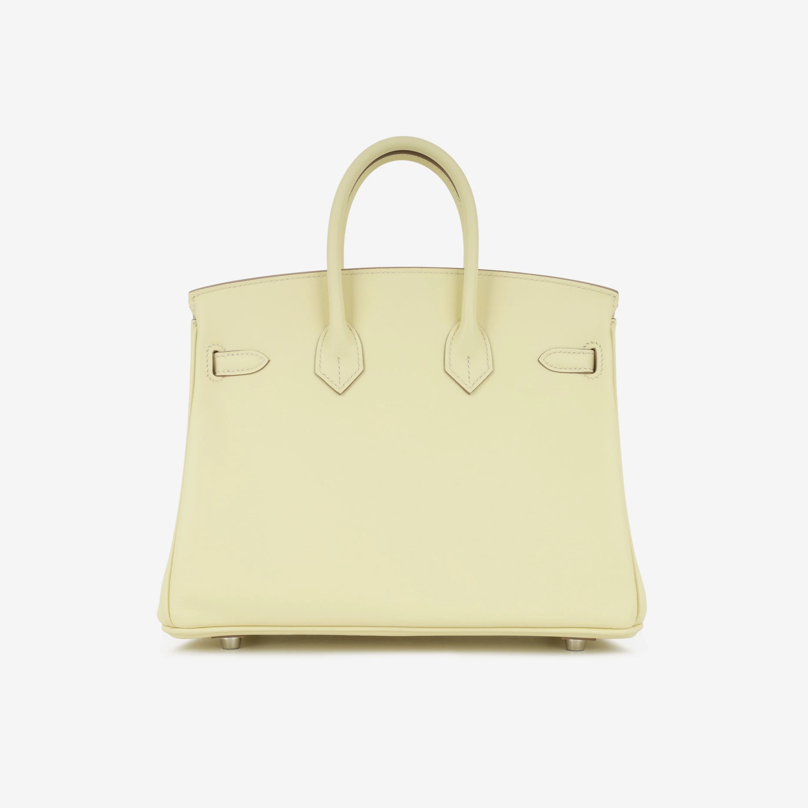 Hermès Birkin 25 - Jaune Milton Swift | Palladium Hardware - Image 10