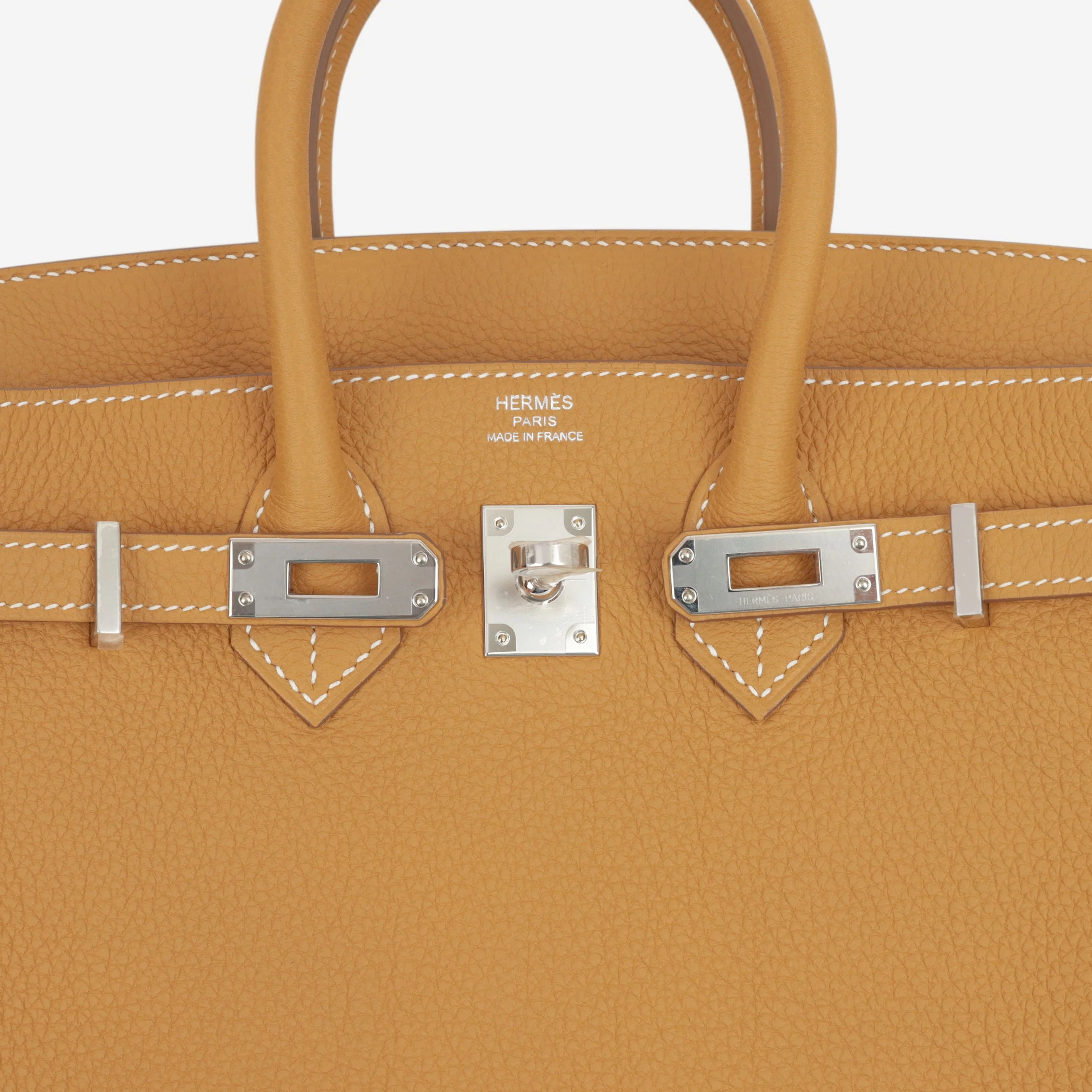 Hermès Birkin 25 - Naturel Sable Togo | Palladium Hardware - Image 8