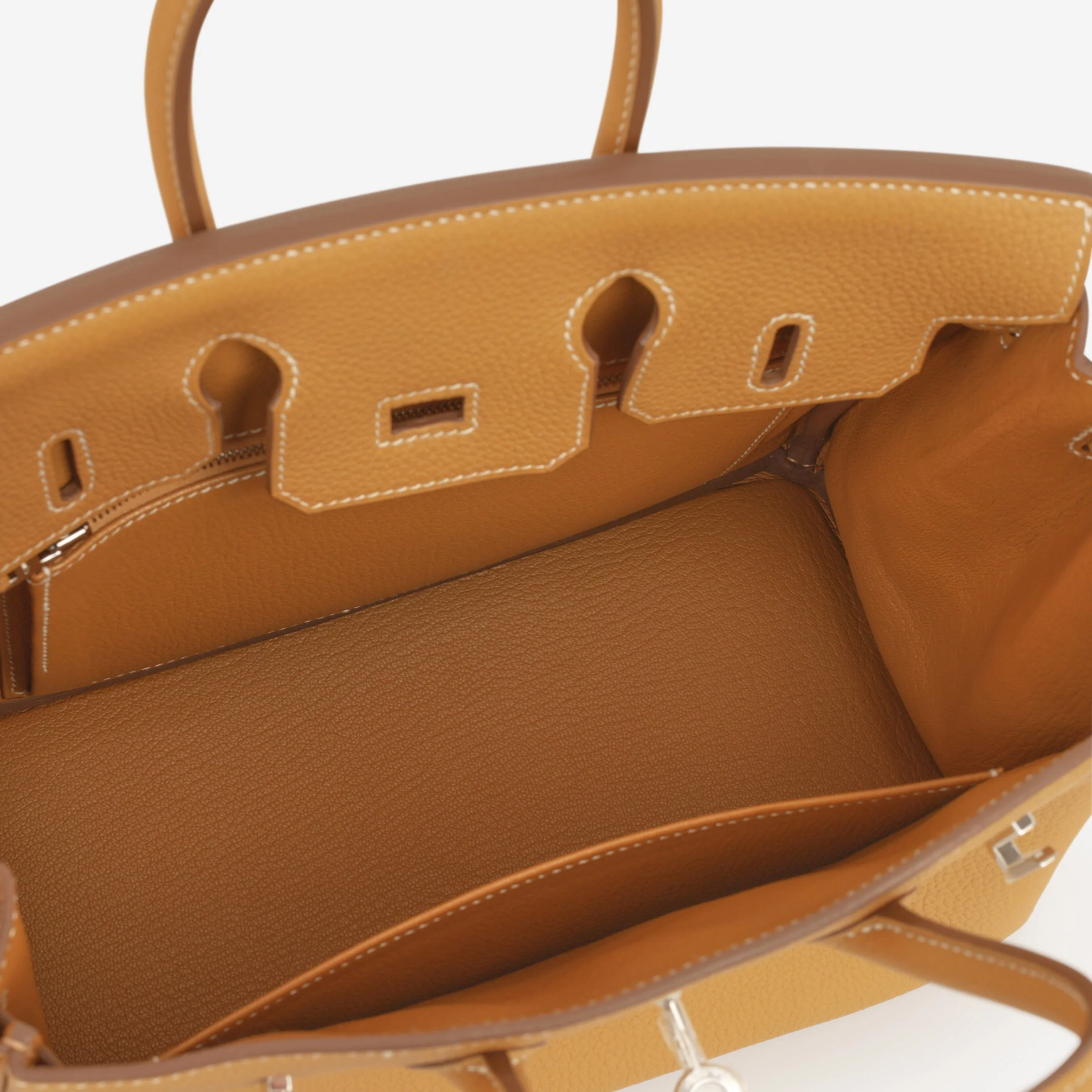 Hermès Birkin 25 - Naturel Sable Togo | Palladium Hardware - Image 9