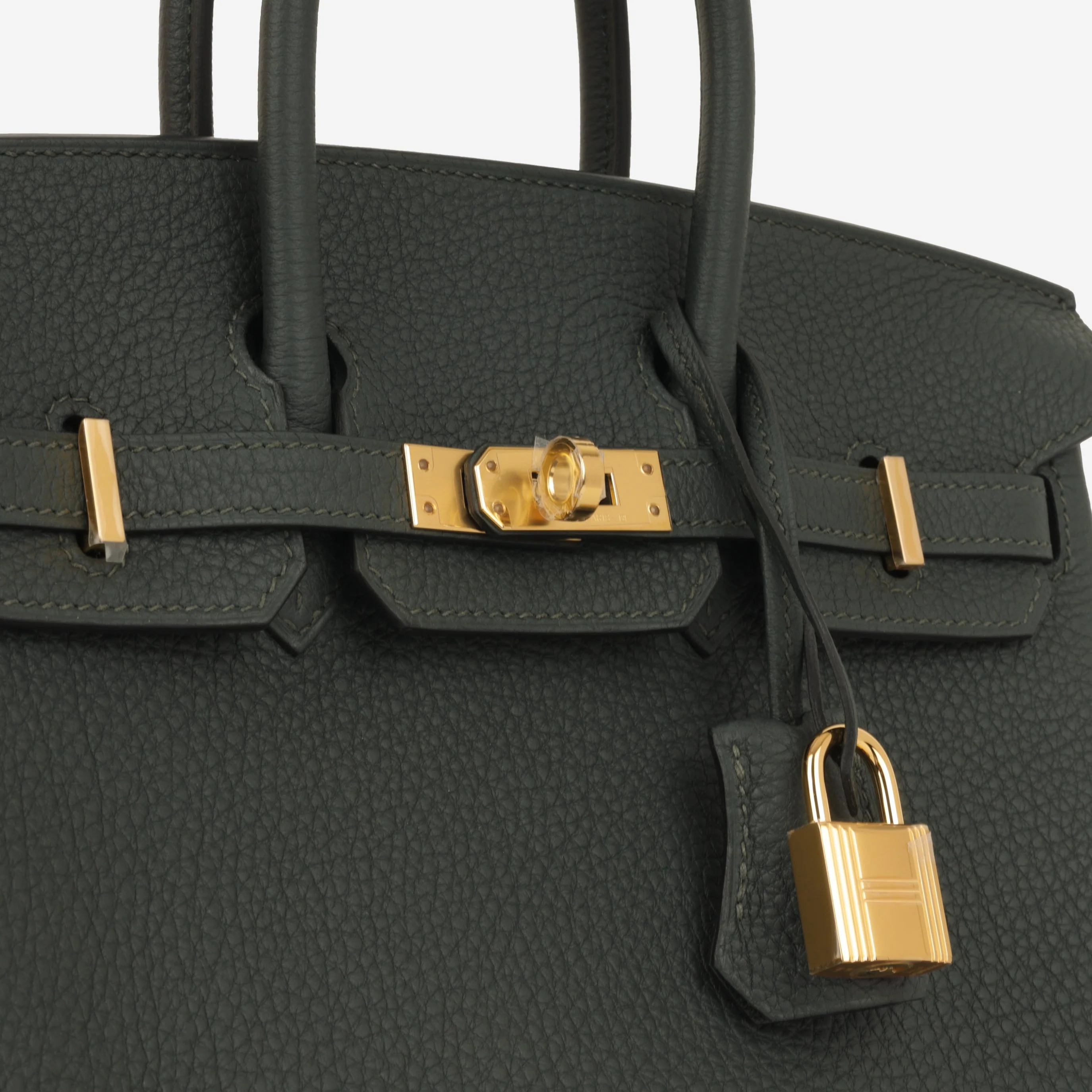 Hermès Birkin 25 - New Vert Fonce Togo | Gold Hardware - Image 10