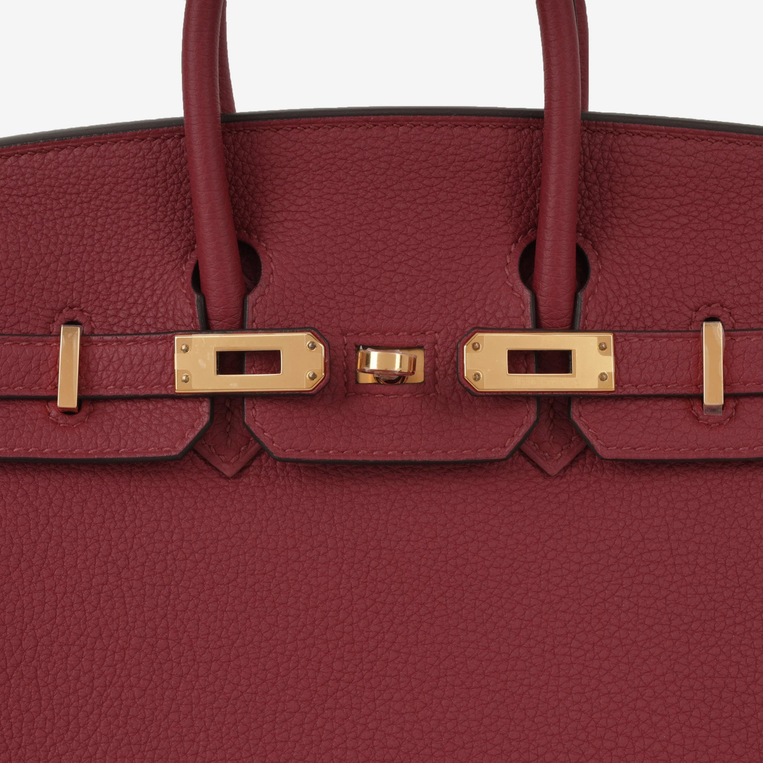Hermès Birkin 25 - Rouge Grenat Togo | Gold Hardware - Image 6