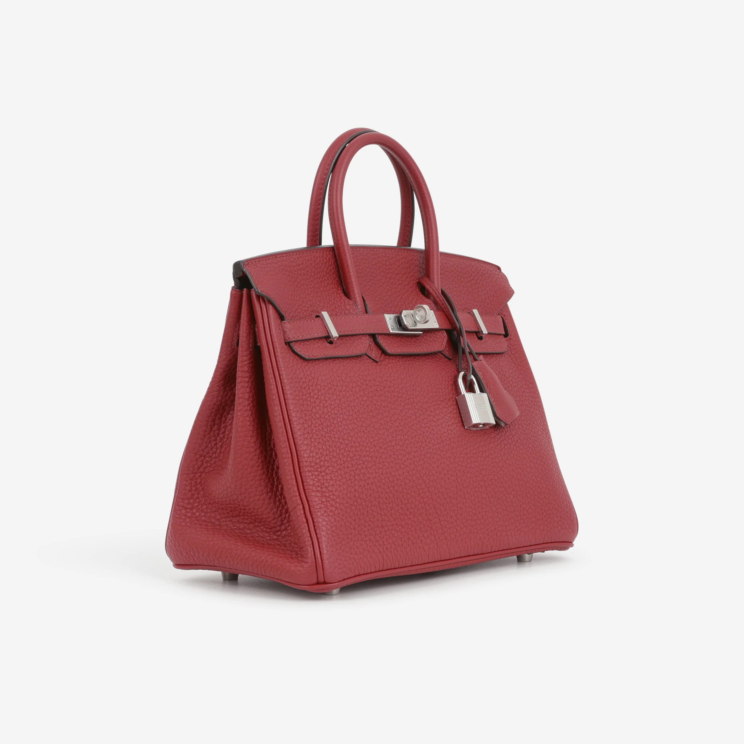 Hermès Birkin 25 - Rouge Grenat Togo | Palladium Hardware - Image 2