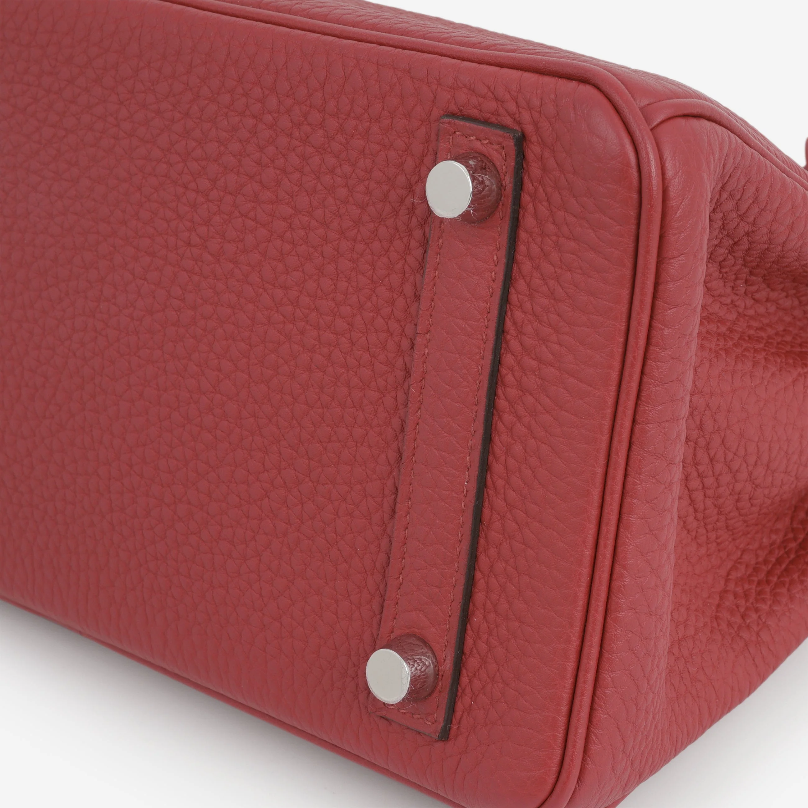 Hermès Birkin 25 - Rouge Grenat Togo | Palladium Hardware - Image 7