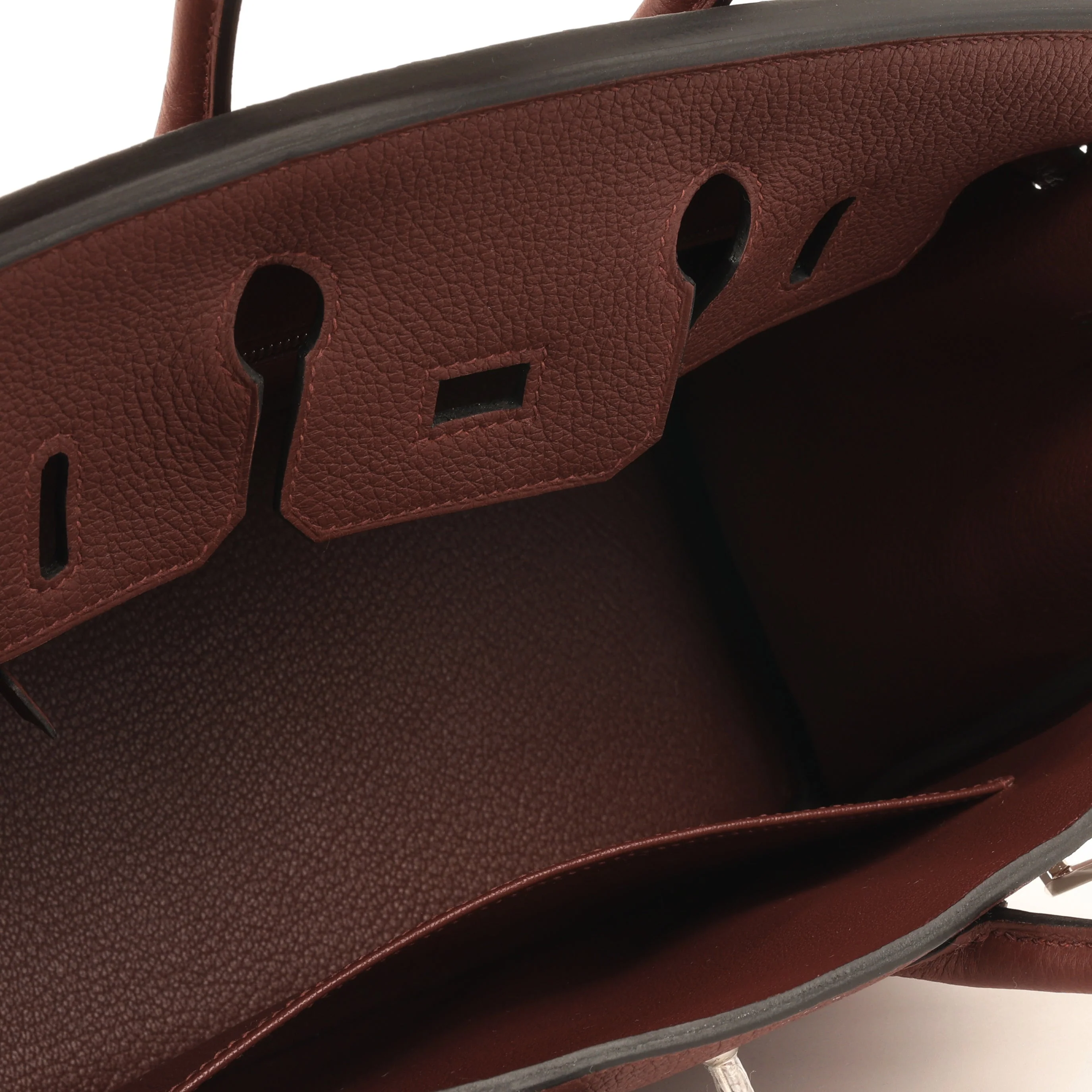 Hermès Birkin 25 - Rouge H Togo | Palladium Hardware - Image 8