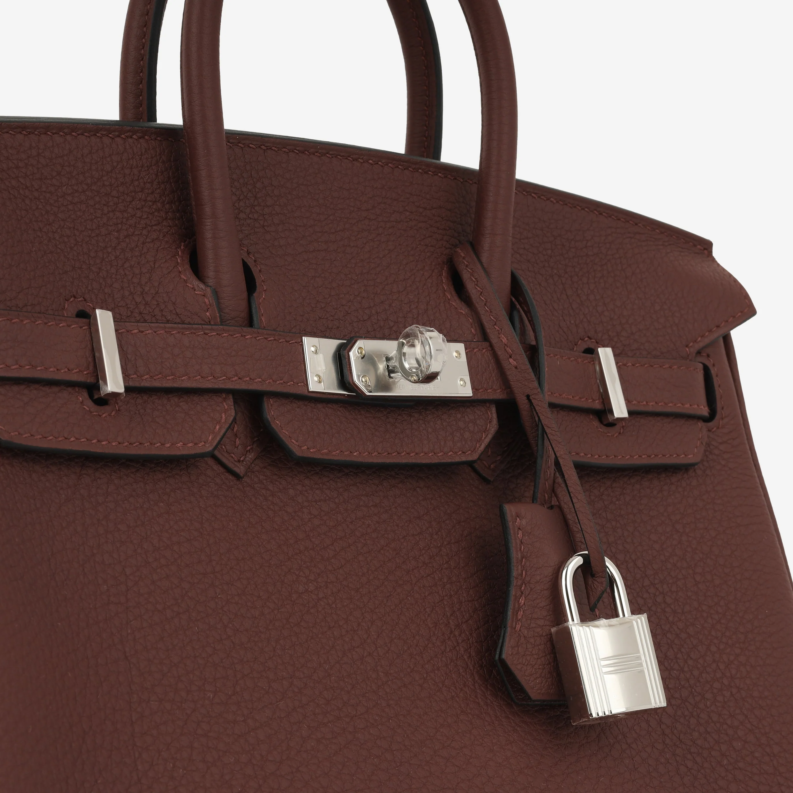 Hermès Birkin 25 - Rouge H Togo | Palladium Hardware - Image 9