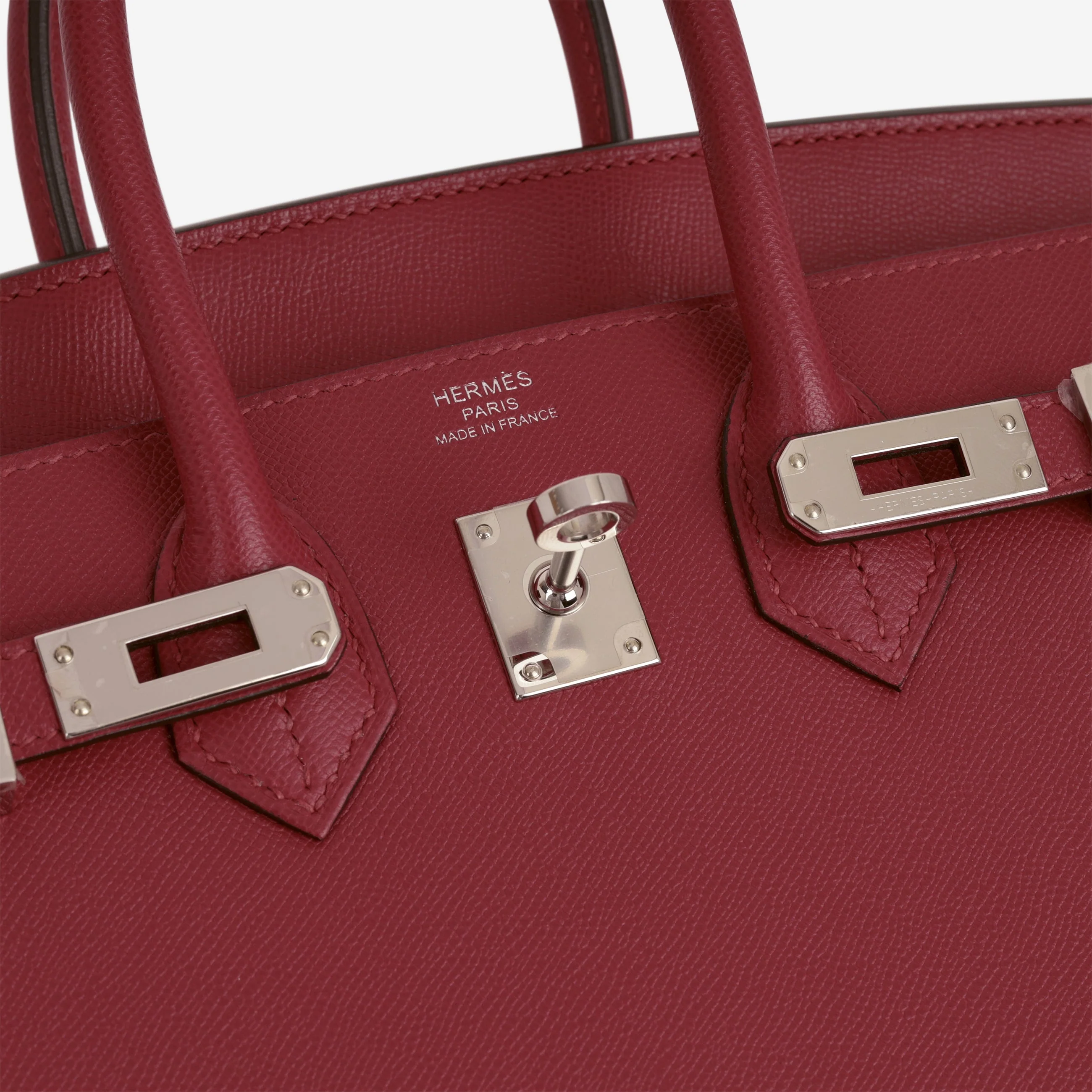 Hermès Birkin 25 Sellier - Framboise Madame | Palladium Hardware - Image 10