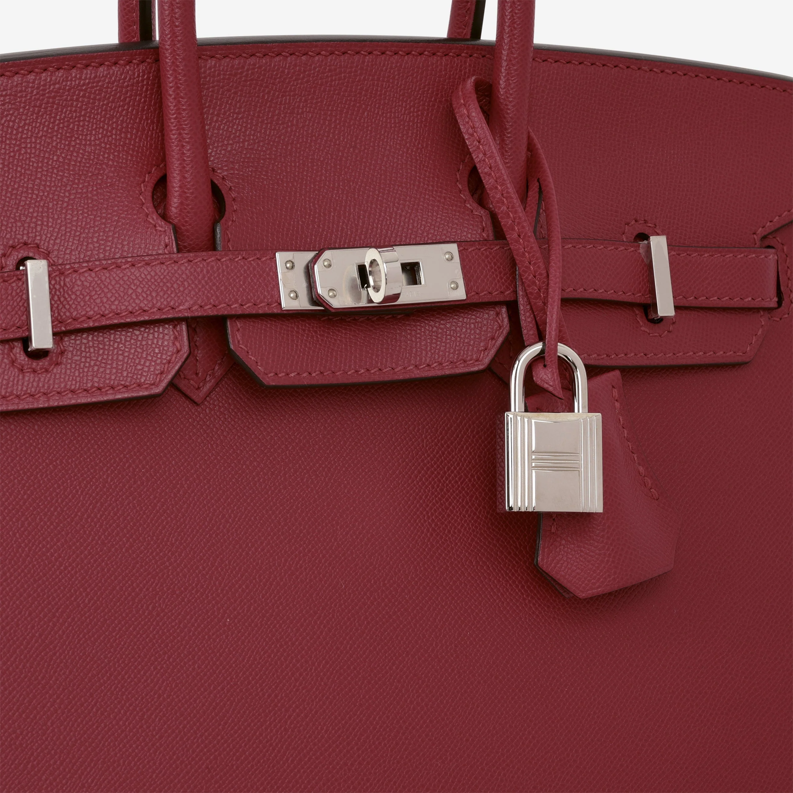 Hermès Birkin 25 Sellier - Framboise Madame | Palladium Hardware - Image 11