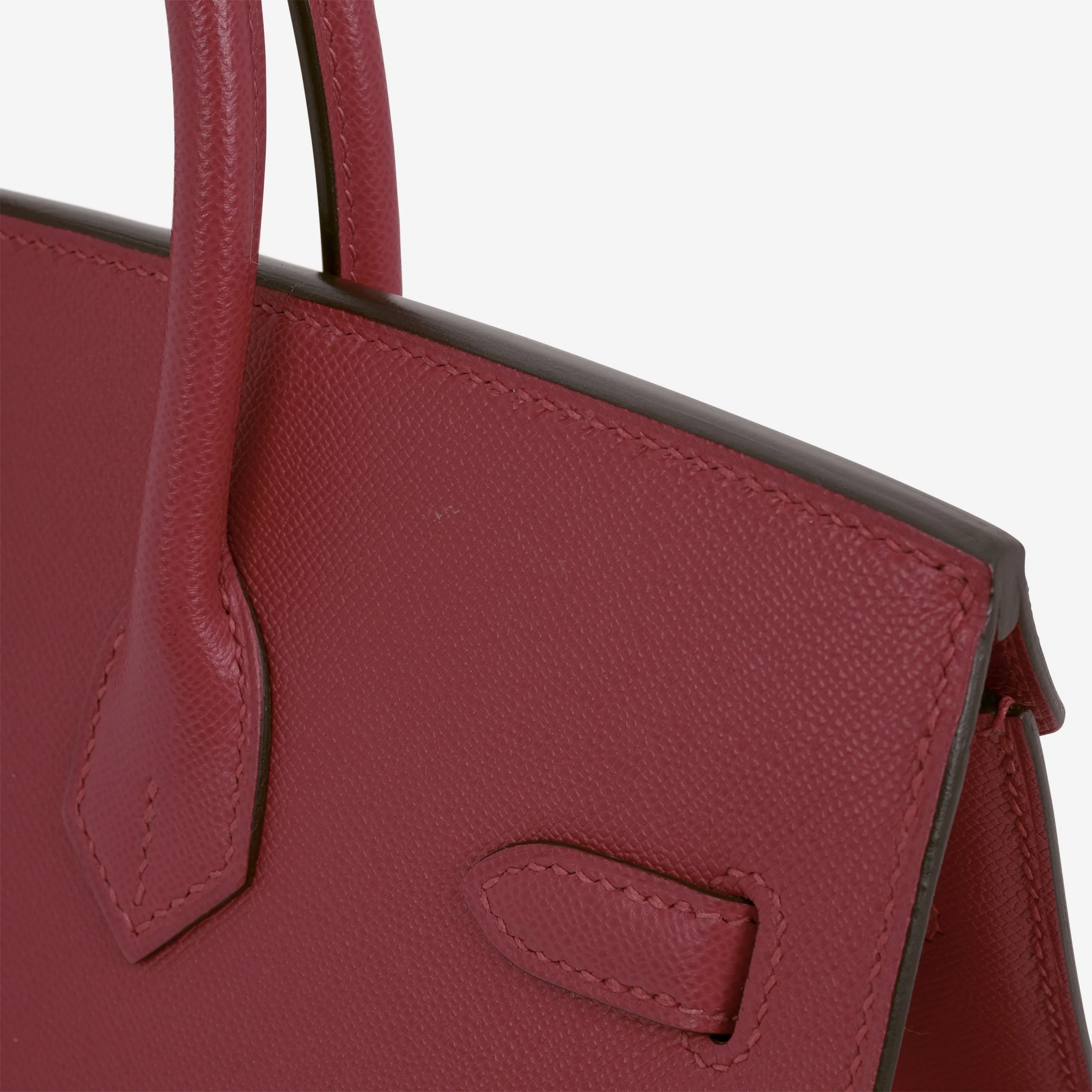 Hermès Birkin 25 Sellier - Framboise Madame | Palladium Hardware - Image 8