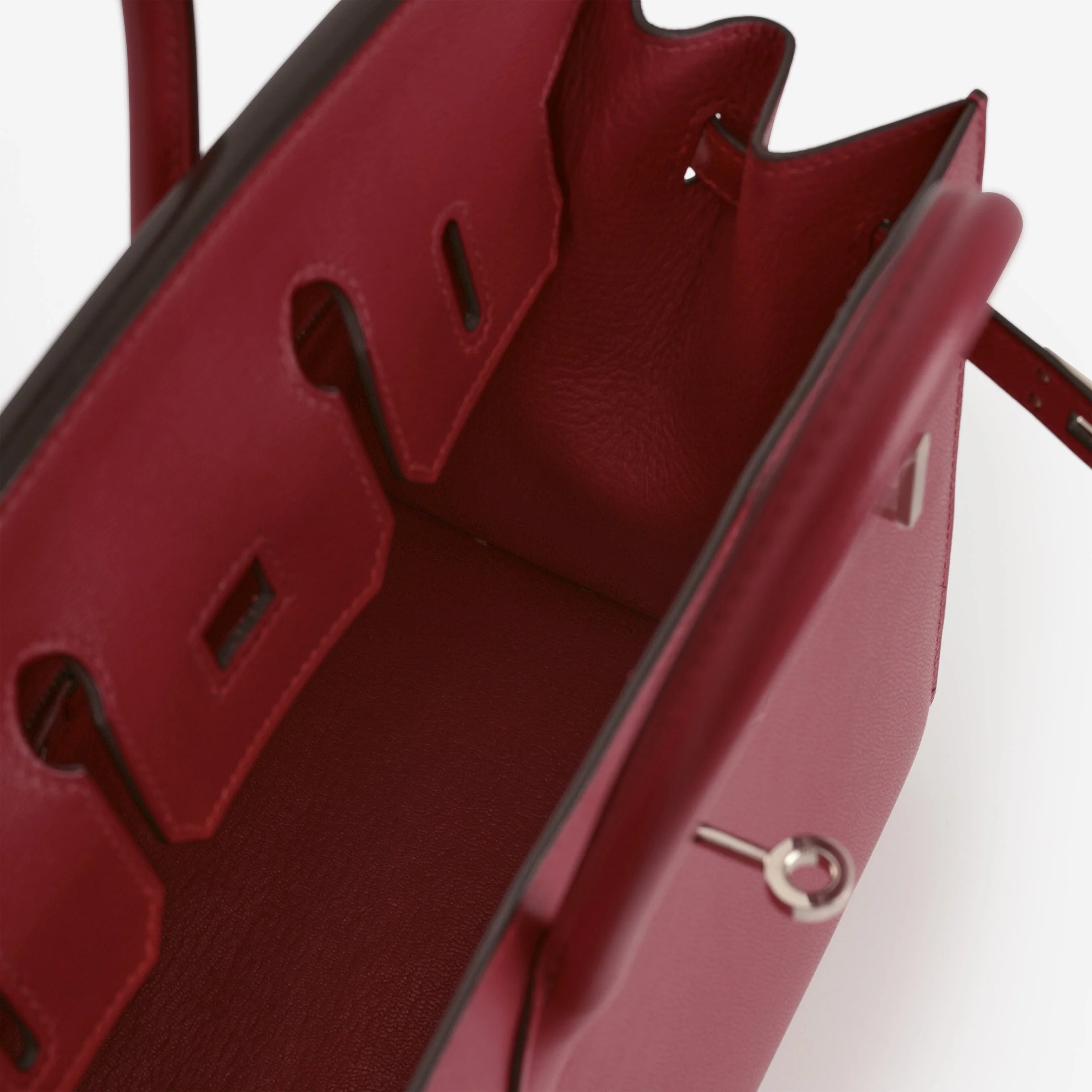 Hermès Birkin 25 Sellier - Framboise Madame | Palladium Hardware - Image 9
