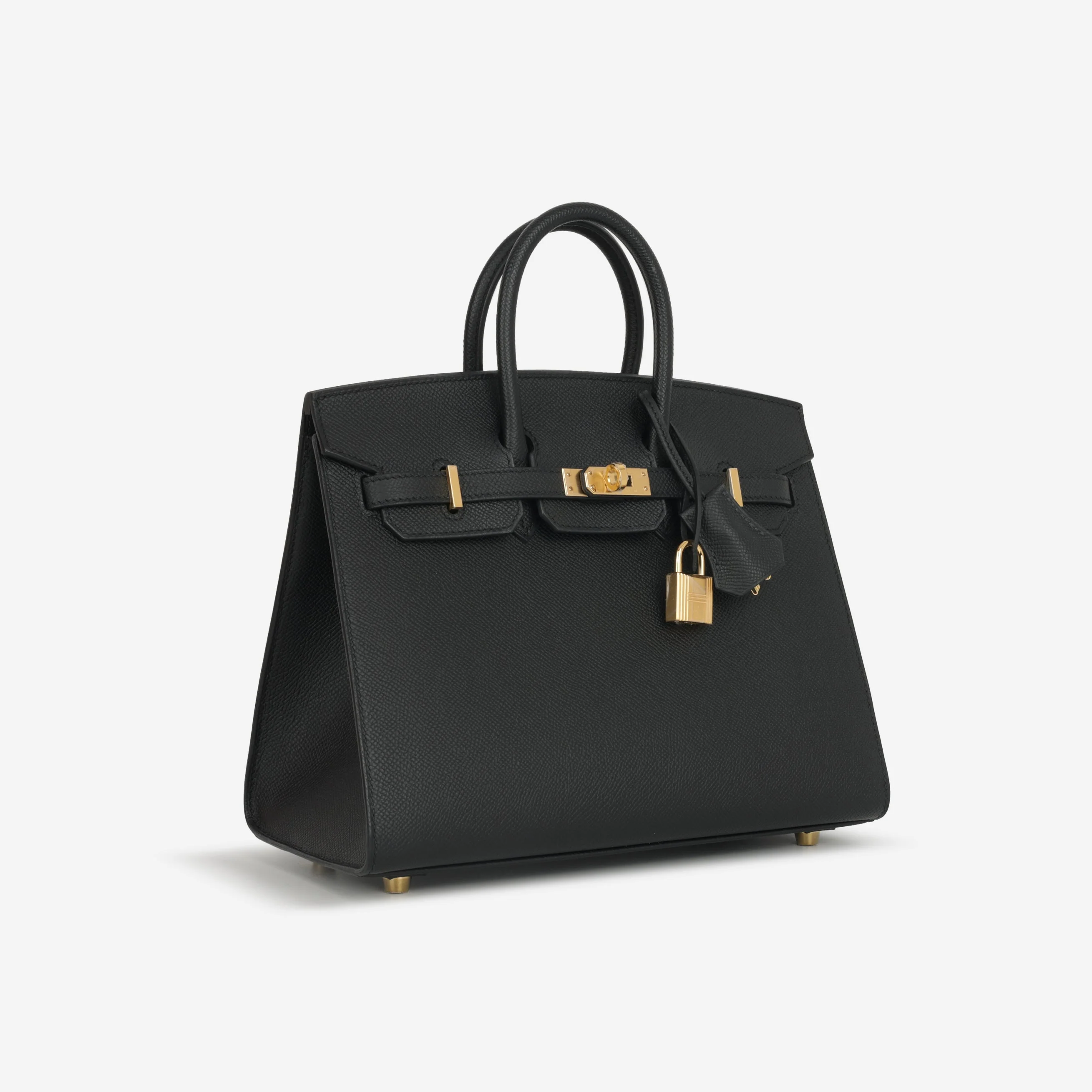 Hermès Birkin 25 Sellier - Noir Epsom | Gold Hardware - Image 2