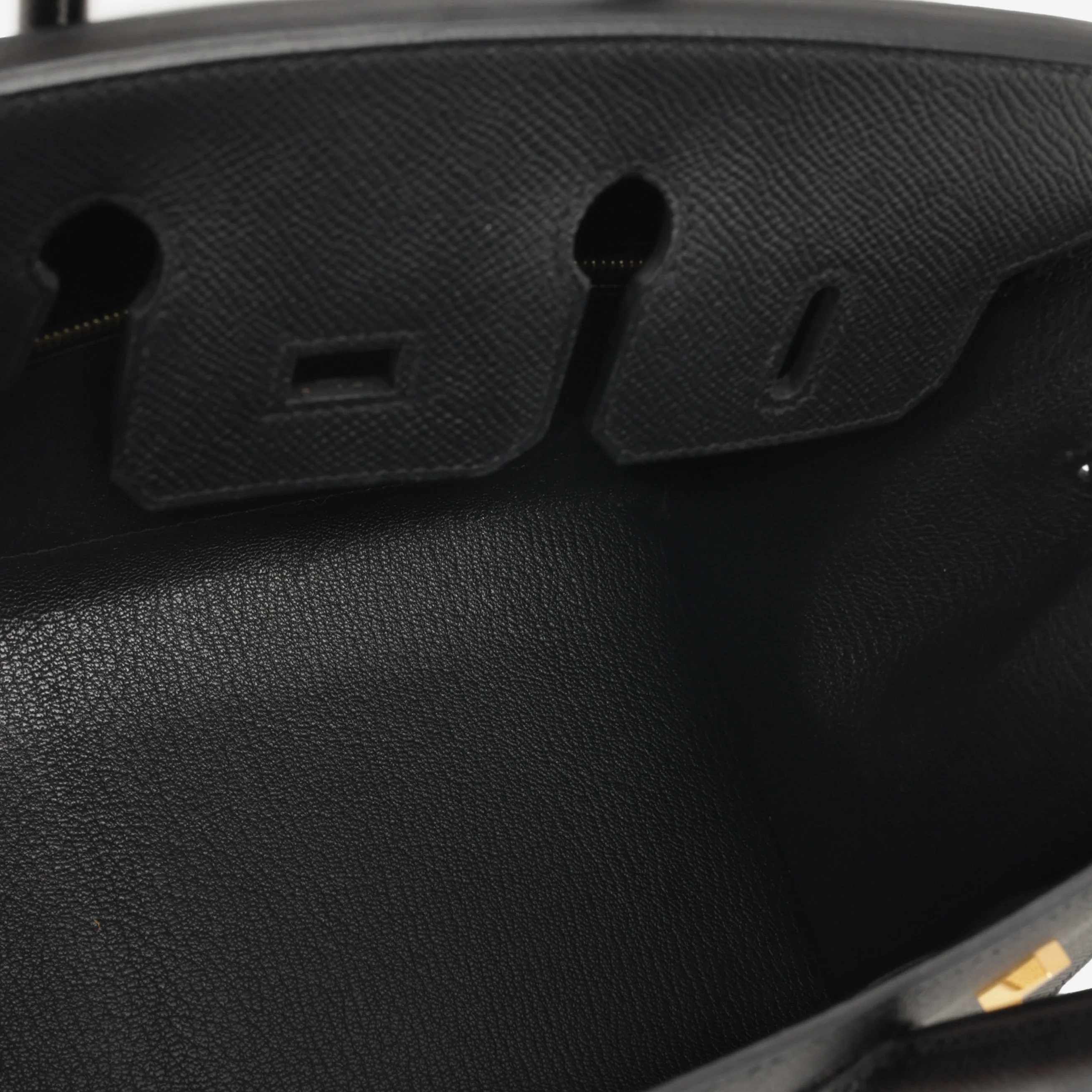Hermès Birkin 25 Sellier - Noir Epsom | Gold Hardware - Image 7