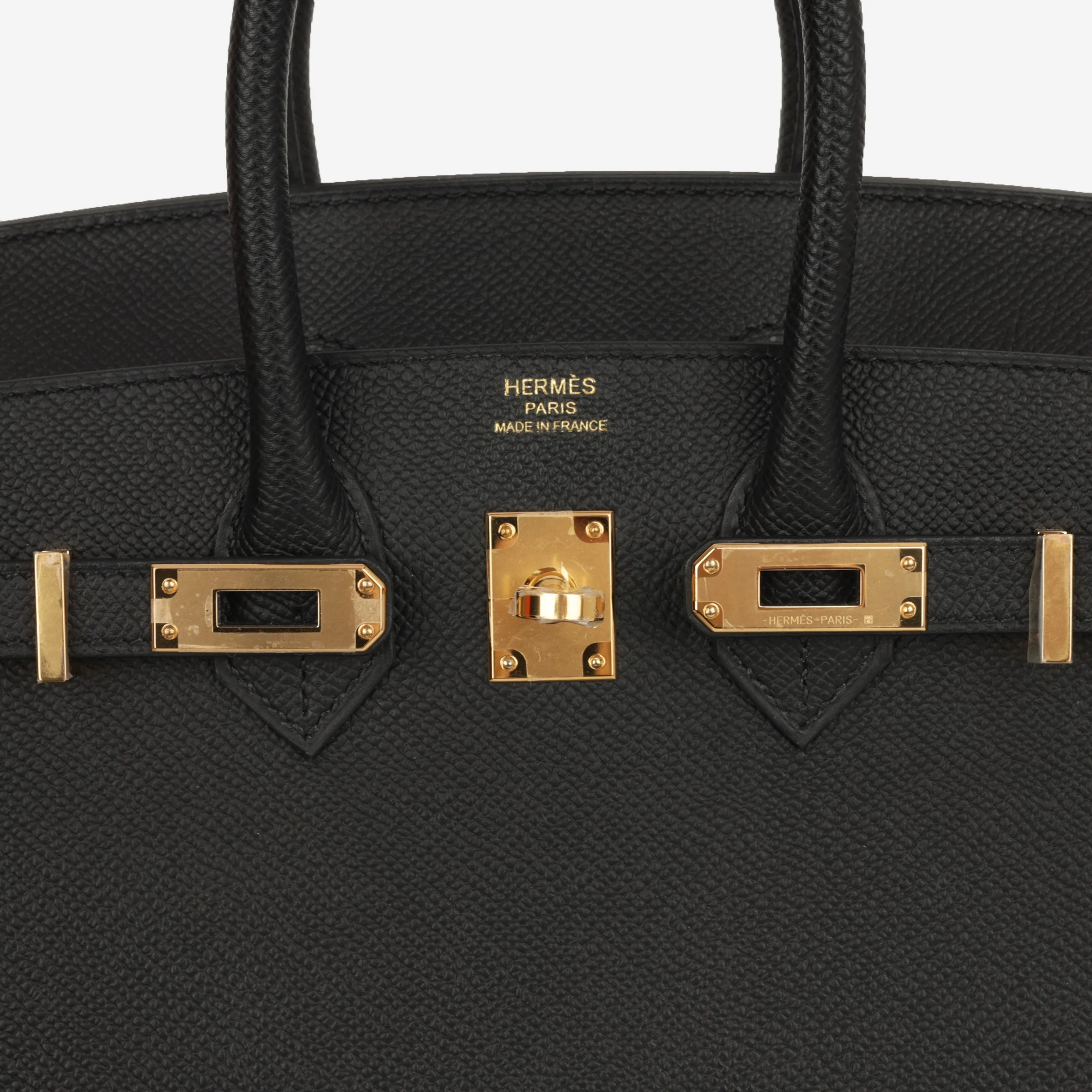 Hermès Birkin 25 Sellier - Noir Epsom | Gold Hardware - Image 8