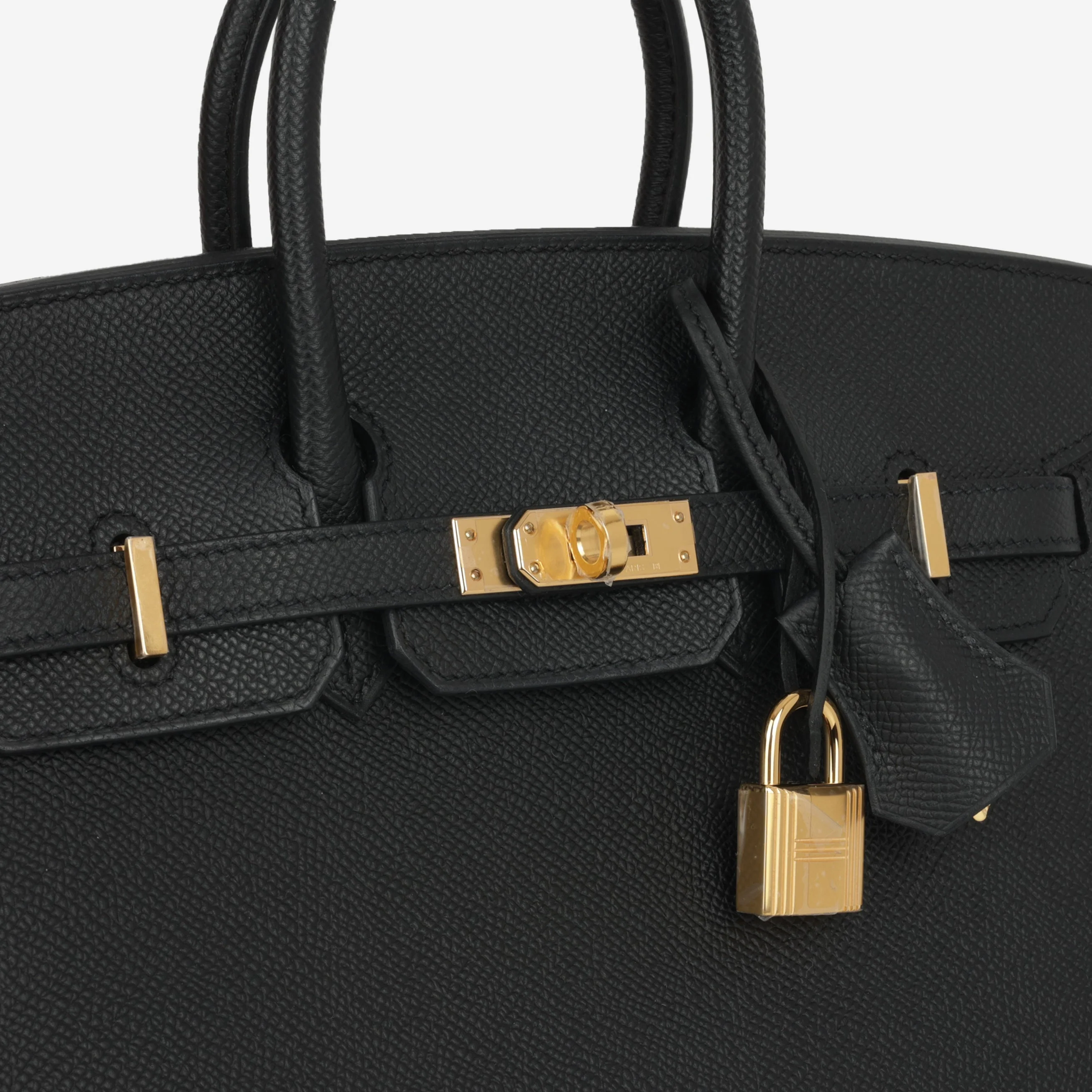Hermès Birkin 25 Sellier - Noir Epsom | Gold Hardware - Image 9