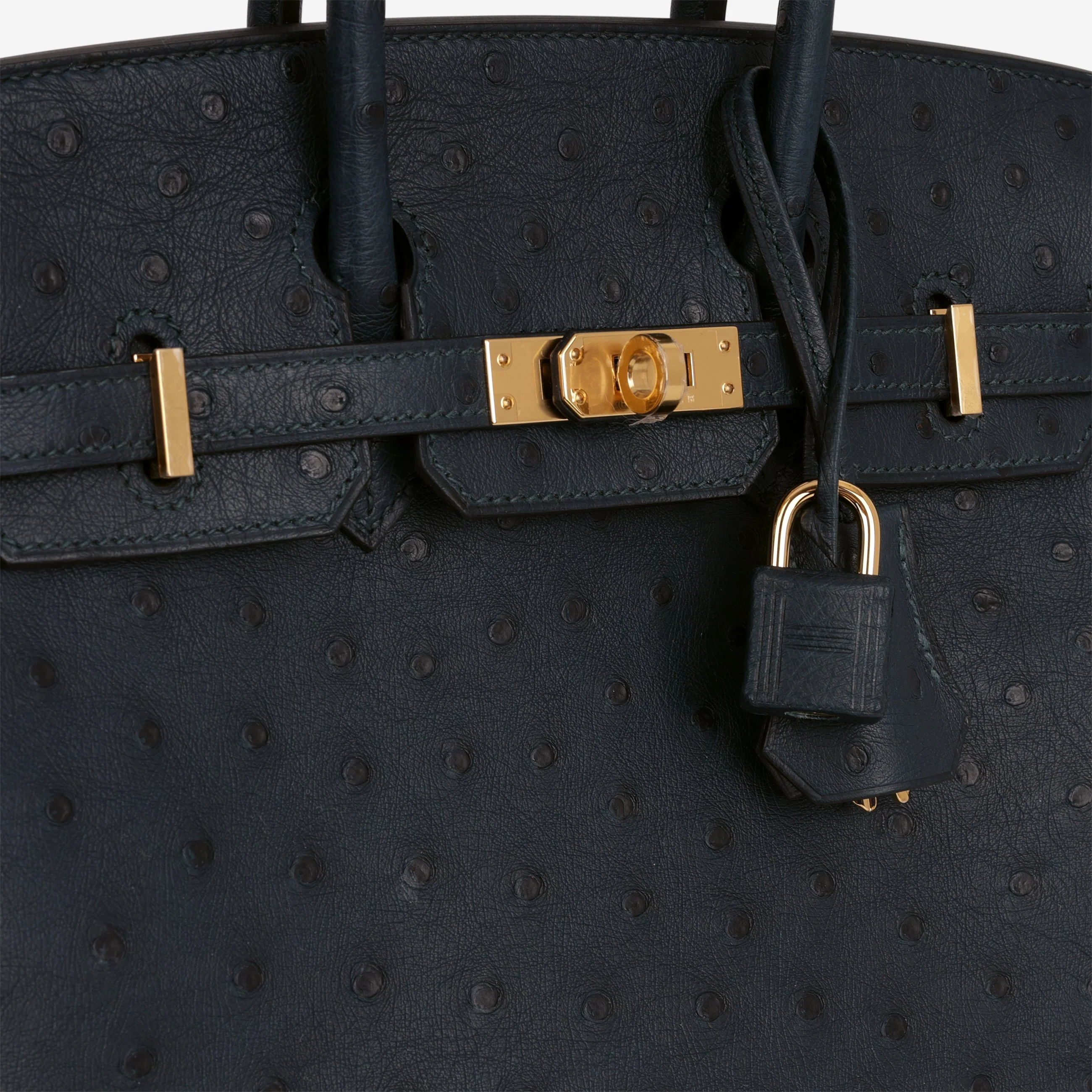 Hermès Birkin 25 - Vert Cypres Ostrich | Gold Hardware - Image 7