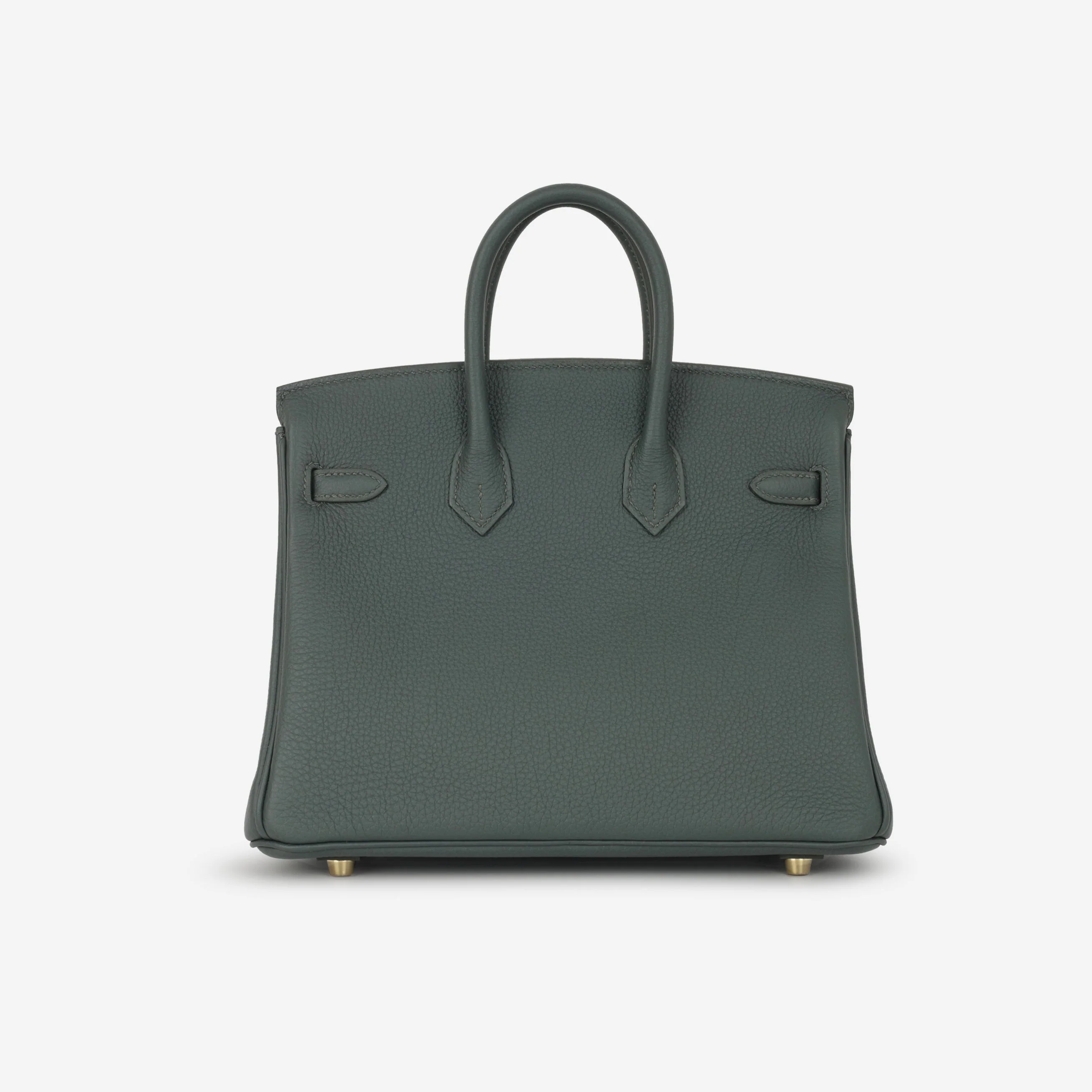 Hermès Birkin 25 - Vert Mangrove Togo | Permabrass Hardware - Image 3