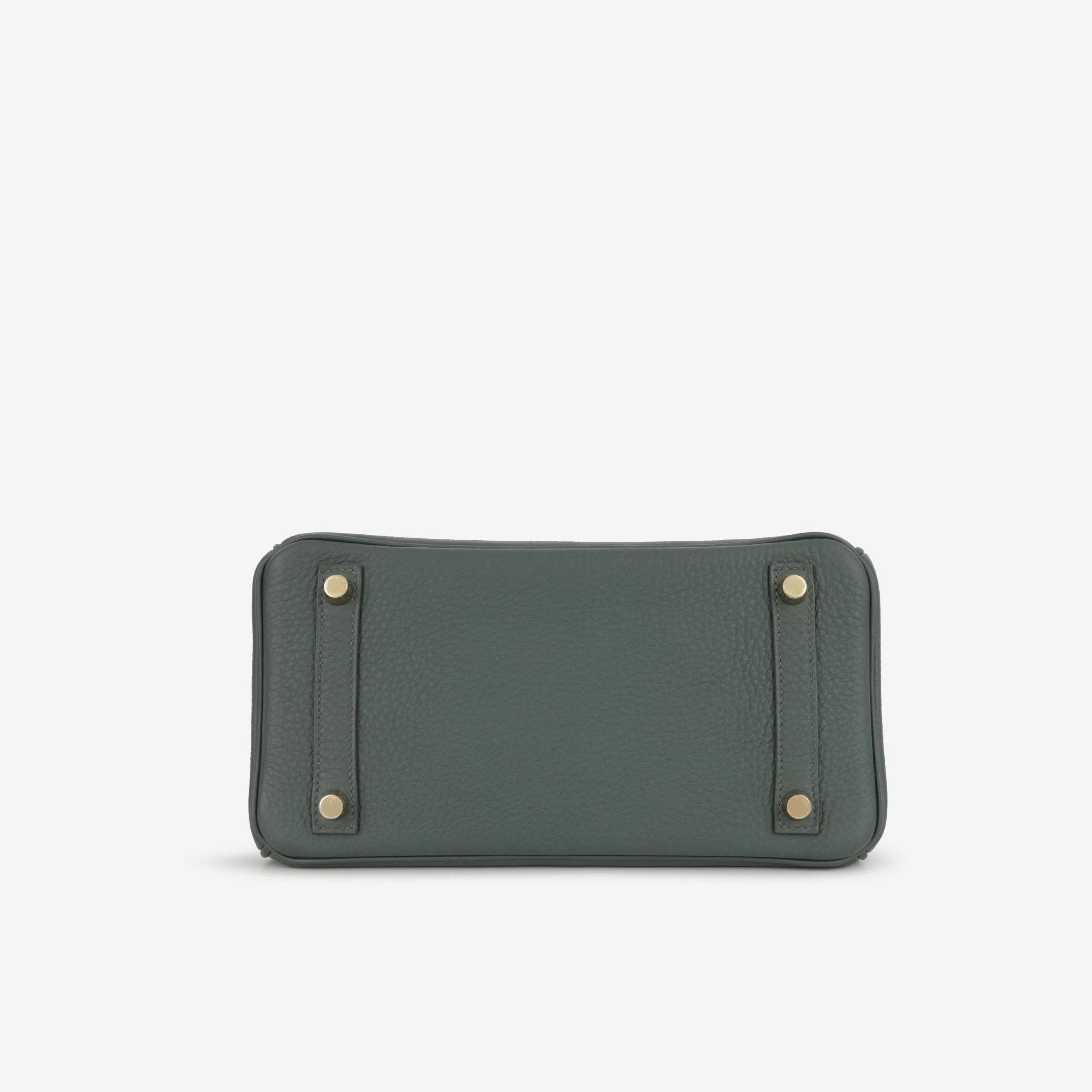 Hermès Birkin 25 - Vert Mangrove Togo | Permabrass Hardware - Image 4