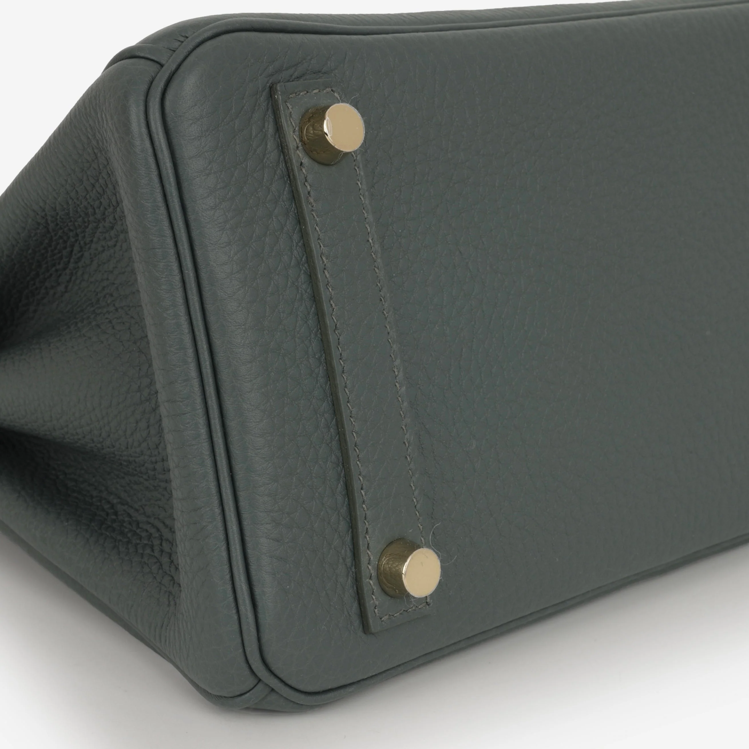 Hermès Birkin 25 - Vert Mangrove Togo | Permabrass Hardware - Image 5