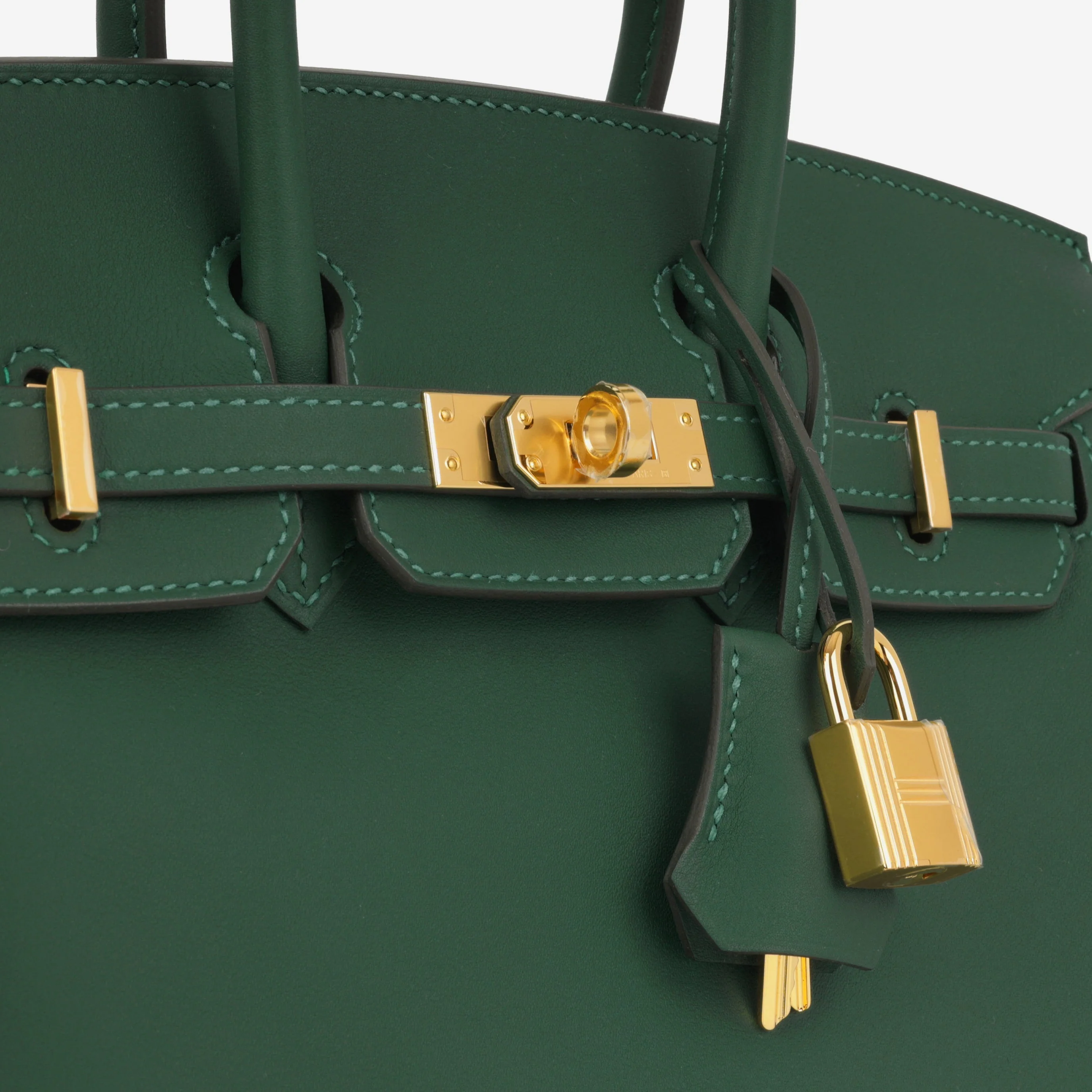 Hermès Birkin 25 - Vert Moyen Swift | Gold Hardware - Image 11