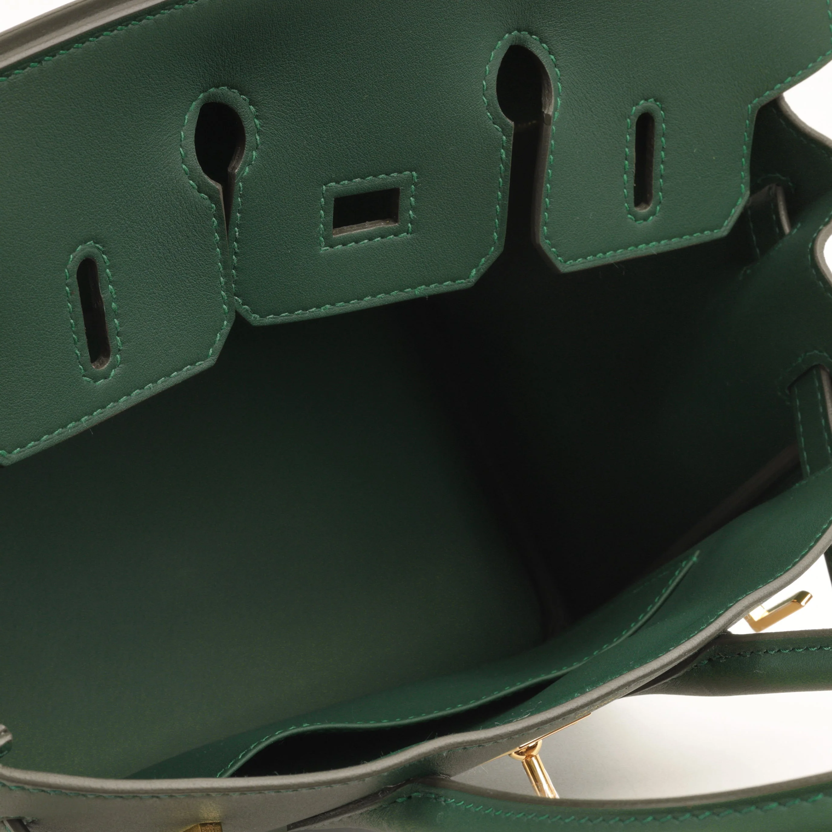 Hermès Birkin 25 - Vert Moyen Swift | Gold Hardware - Image 7