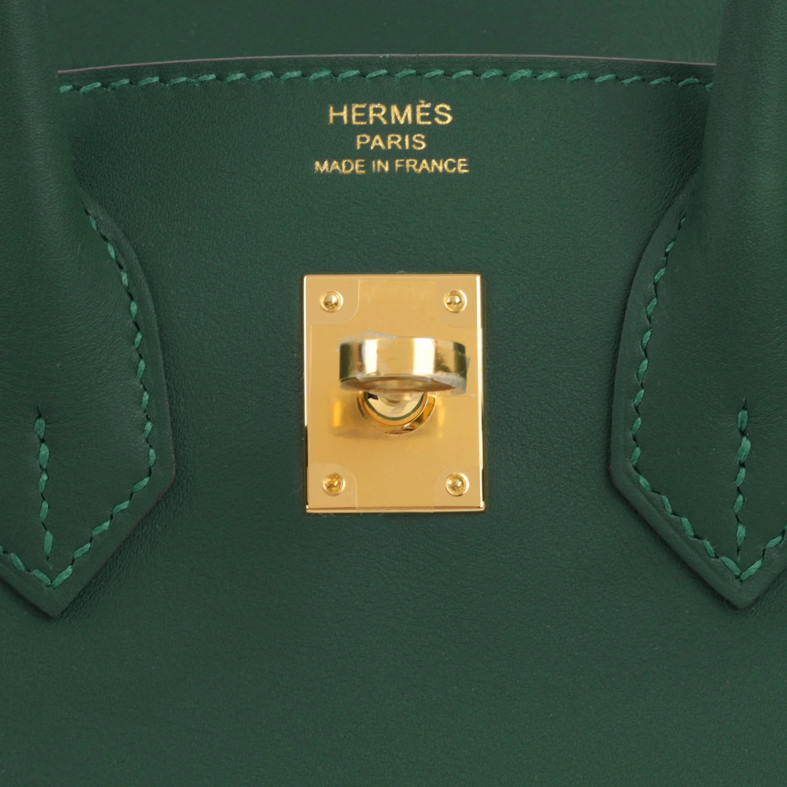 Hermès Birkin 25 - Vert Moyen Swift | Gold Hardware - Image 8