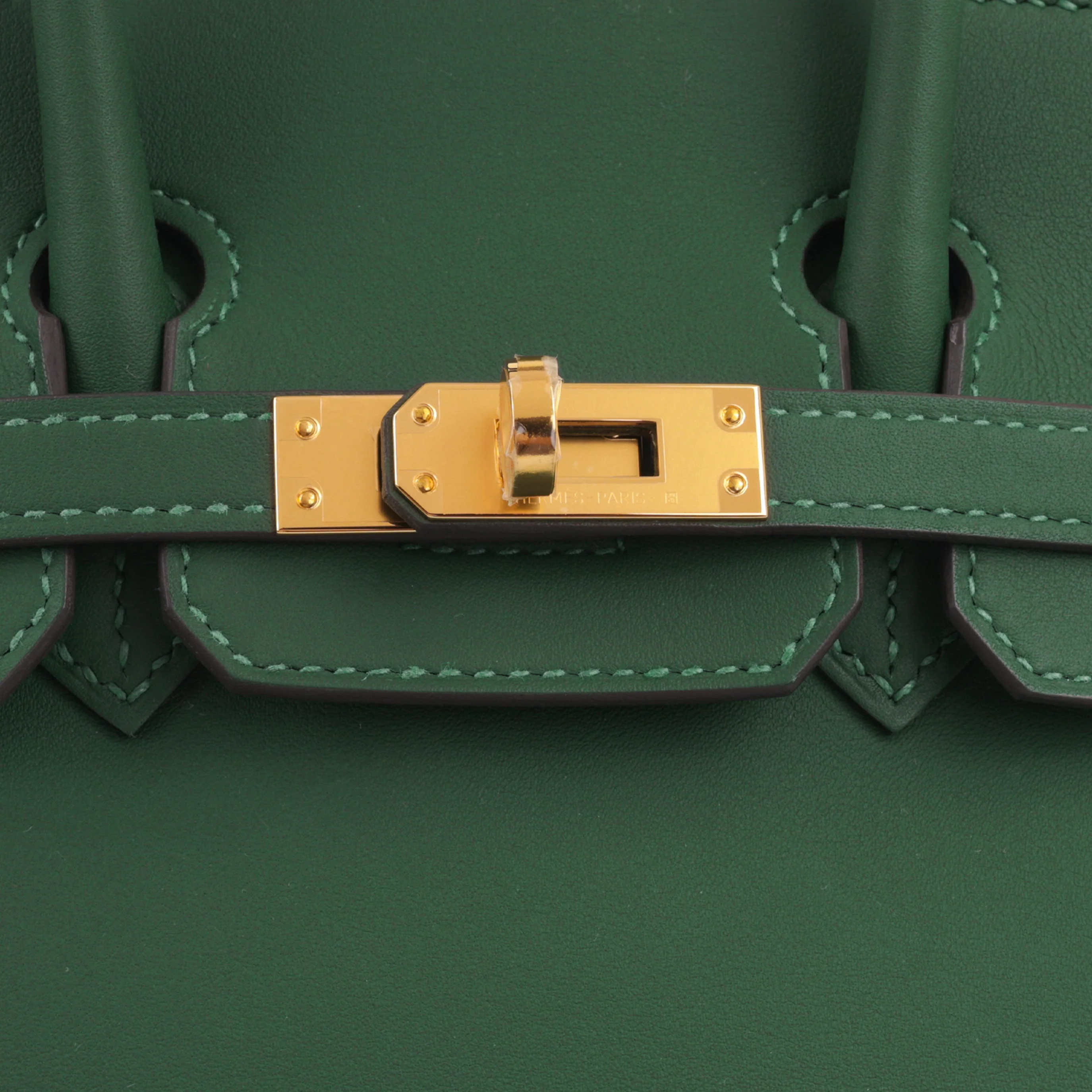 Hermès Birkin 25 - Vert Moyen Swift | Gold Hardware - Image 9