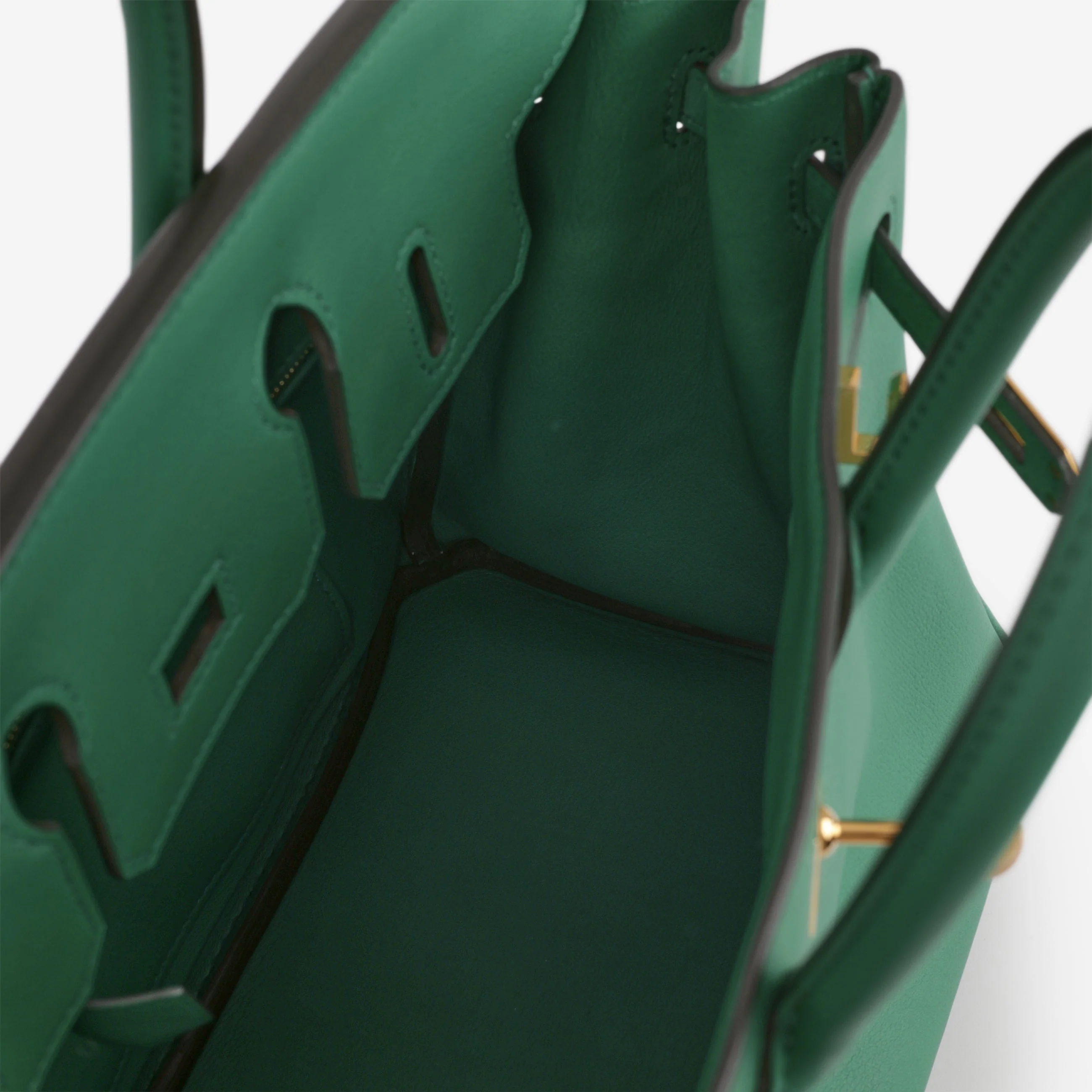 Hermès Birkin 25 - Vert Vertigo Swift | Gold Hardware - Image 5