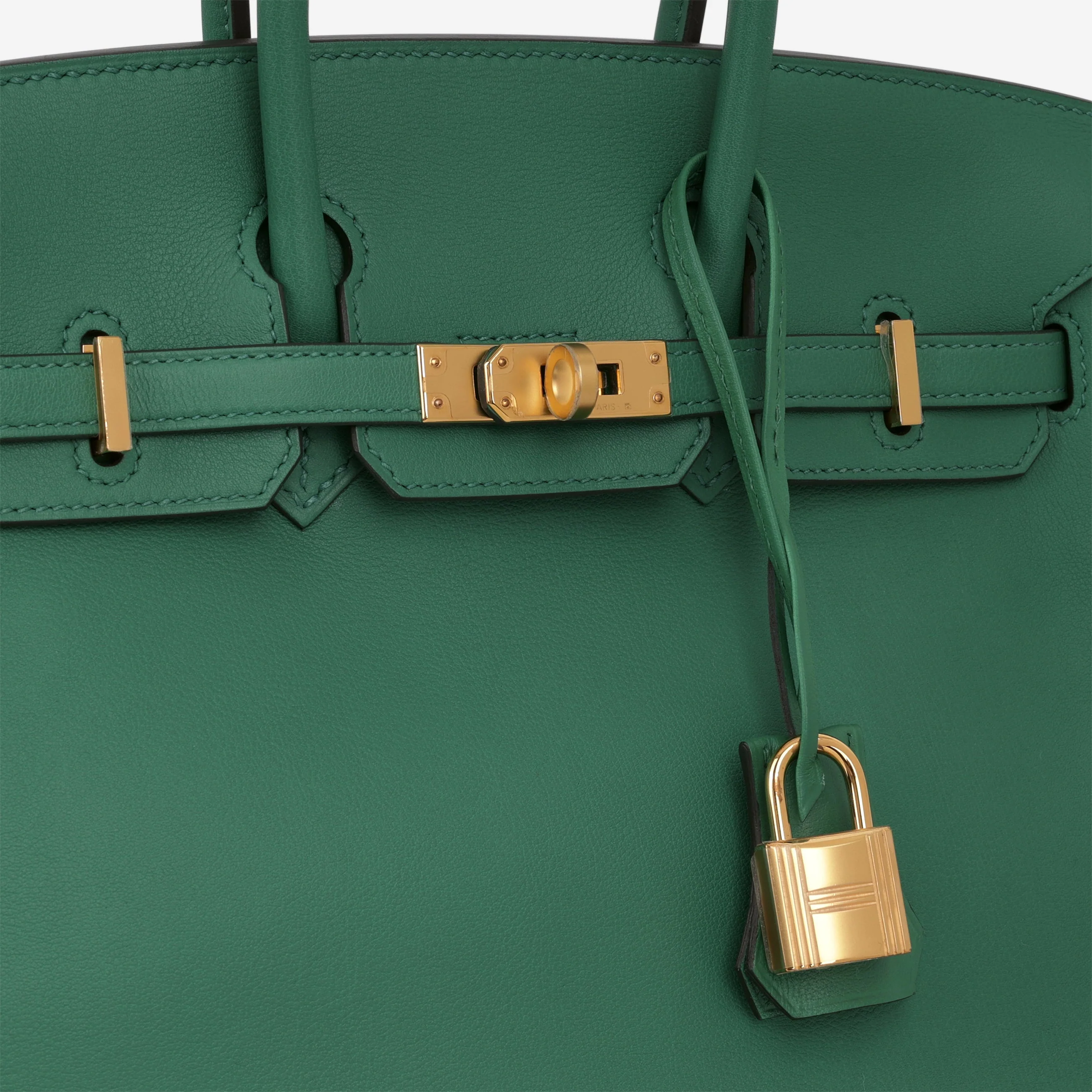 Hermès Birkin 25 - Vert Vertigo Swift | Gold Hardware - Image 8