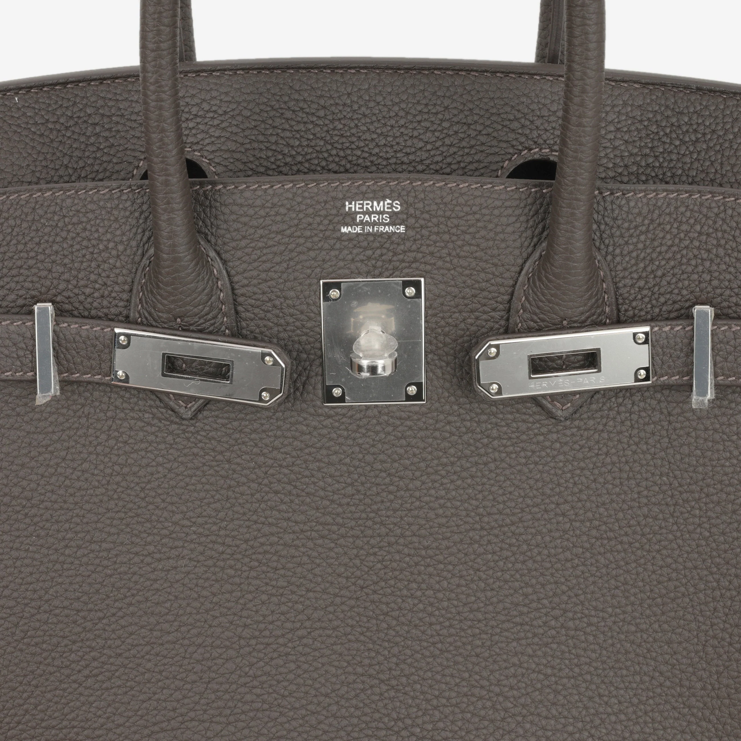 Hermès Birkin 30 - Bai Brun Togo | Palladium Hardware - Image 8