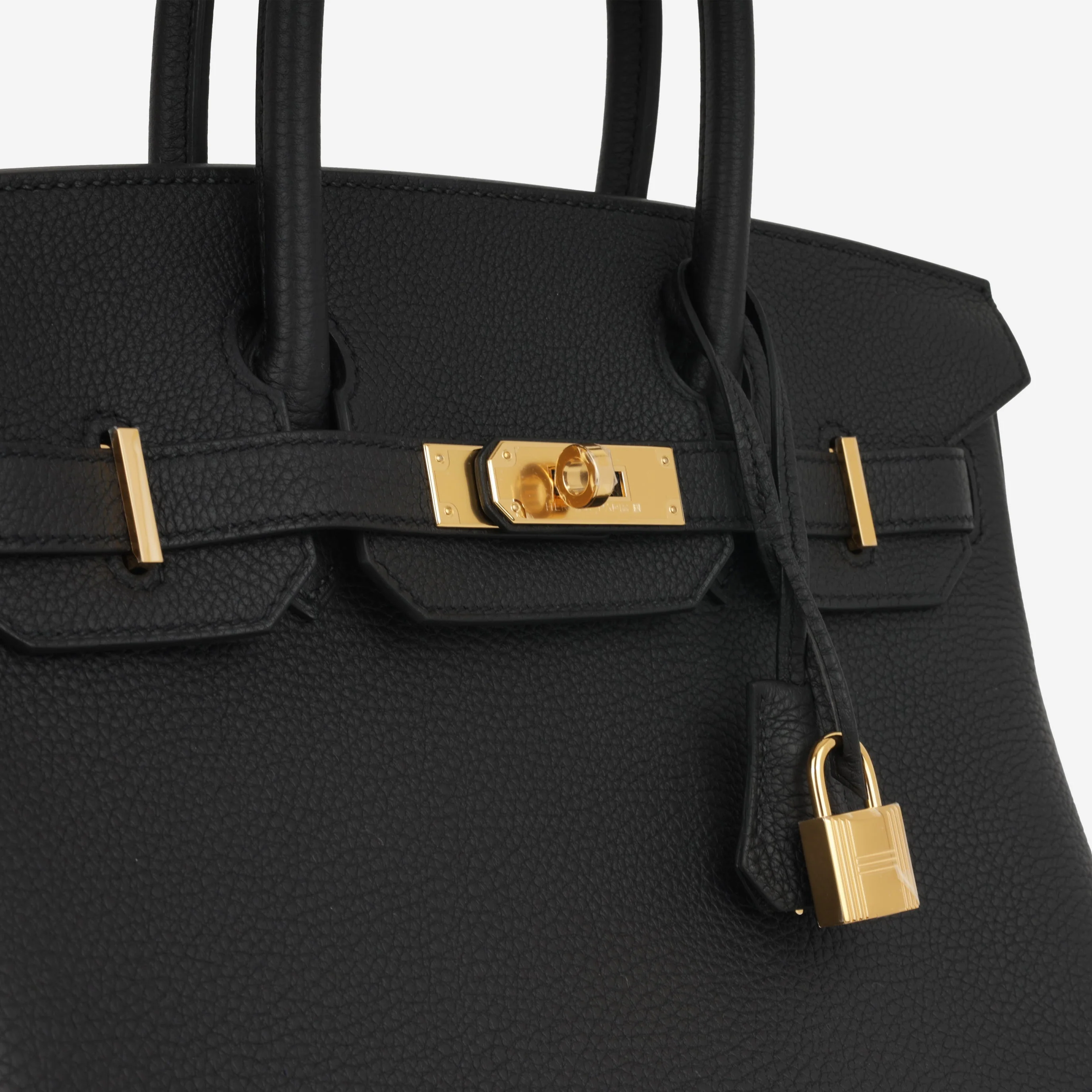 Hermès Birkin 30 - Black Togo | Gold Hardware - Image 8