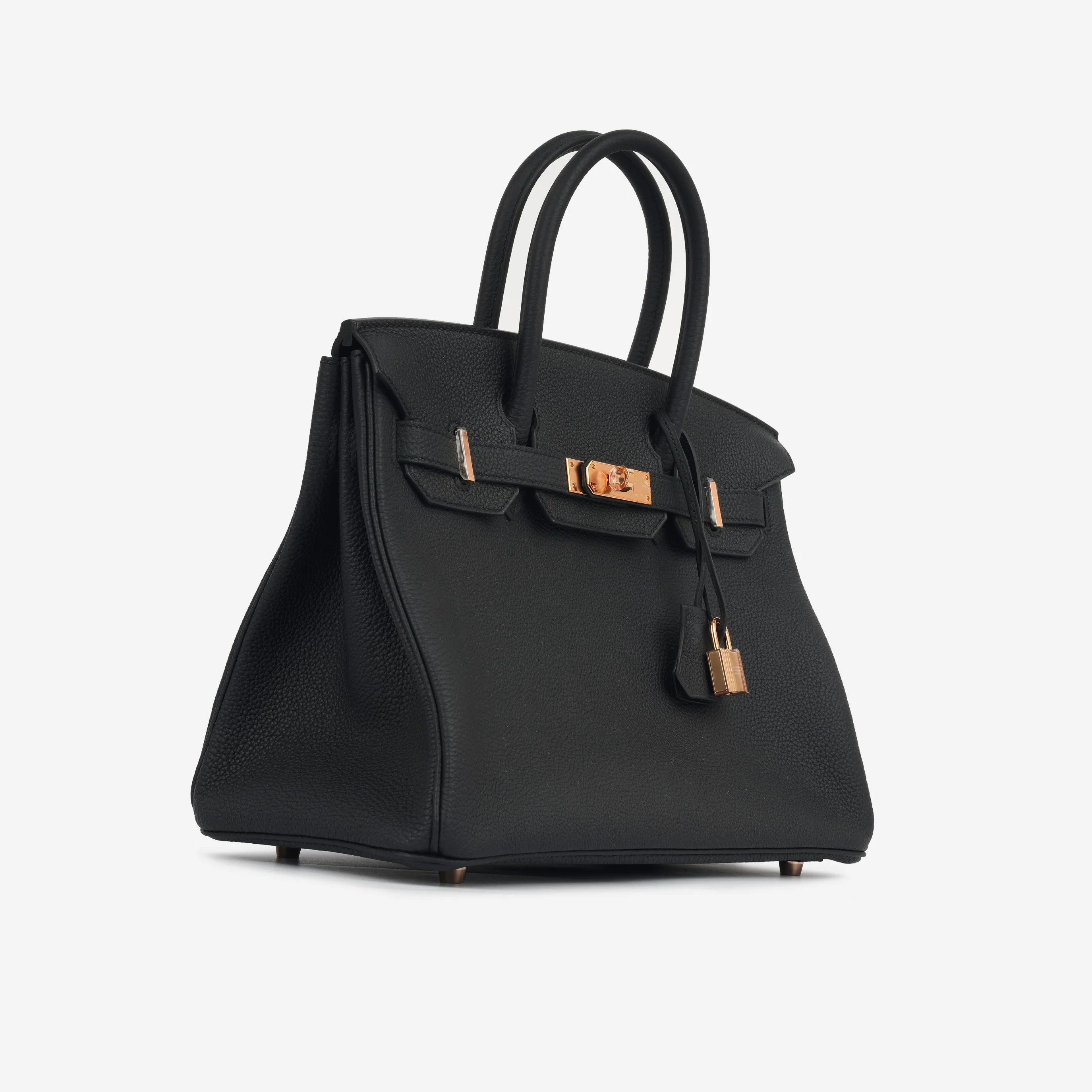 Hermès Birkin 30 - Black Togo | Rose Gold Hardware - Image 2