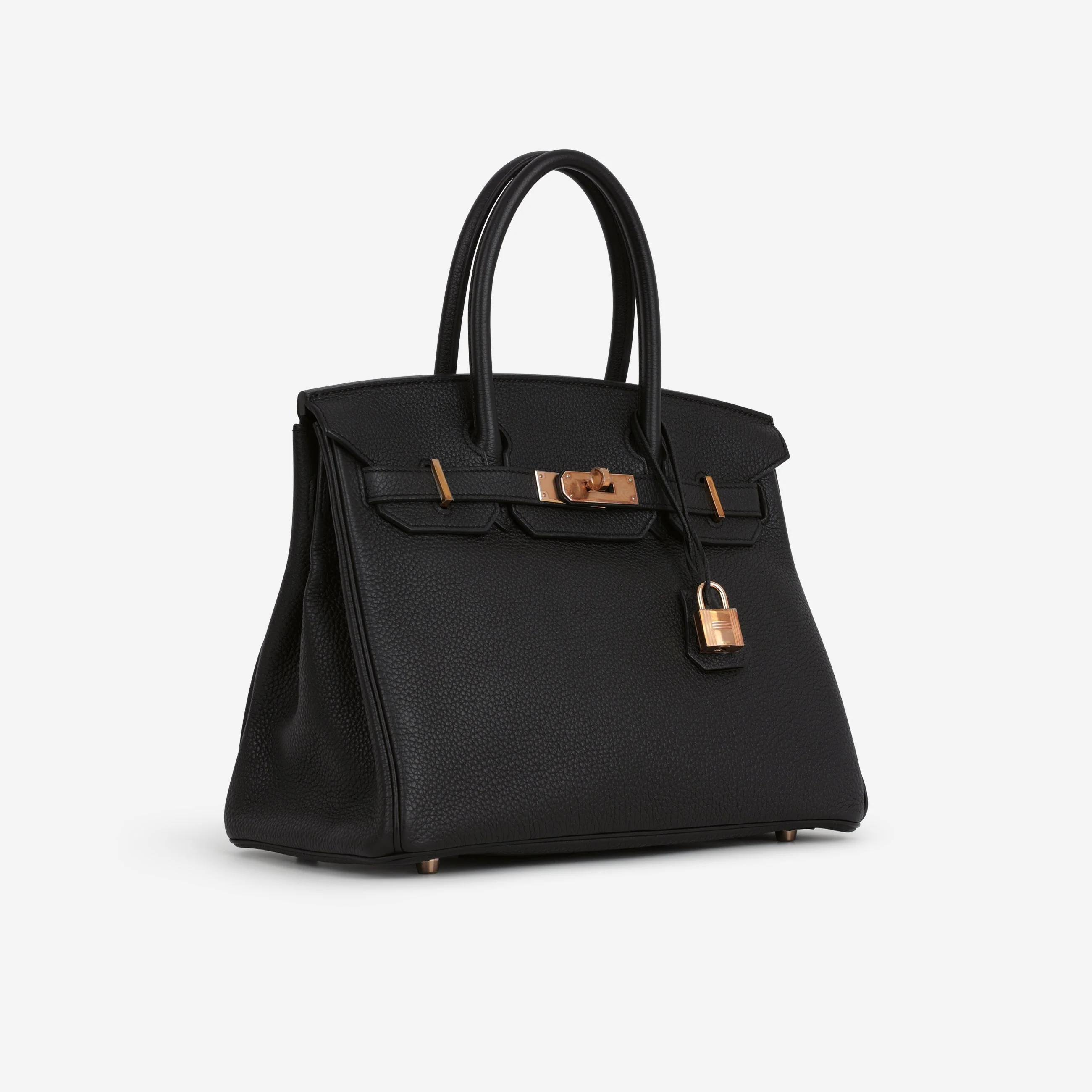 Hermès Birkin 30 - Black Togo | Rose Gold Hardware - Image 2