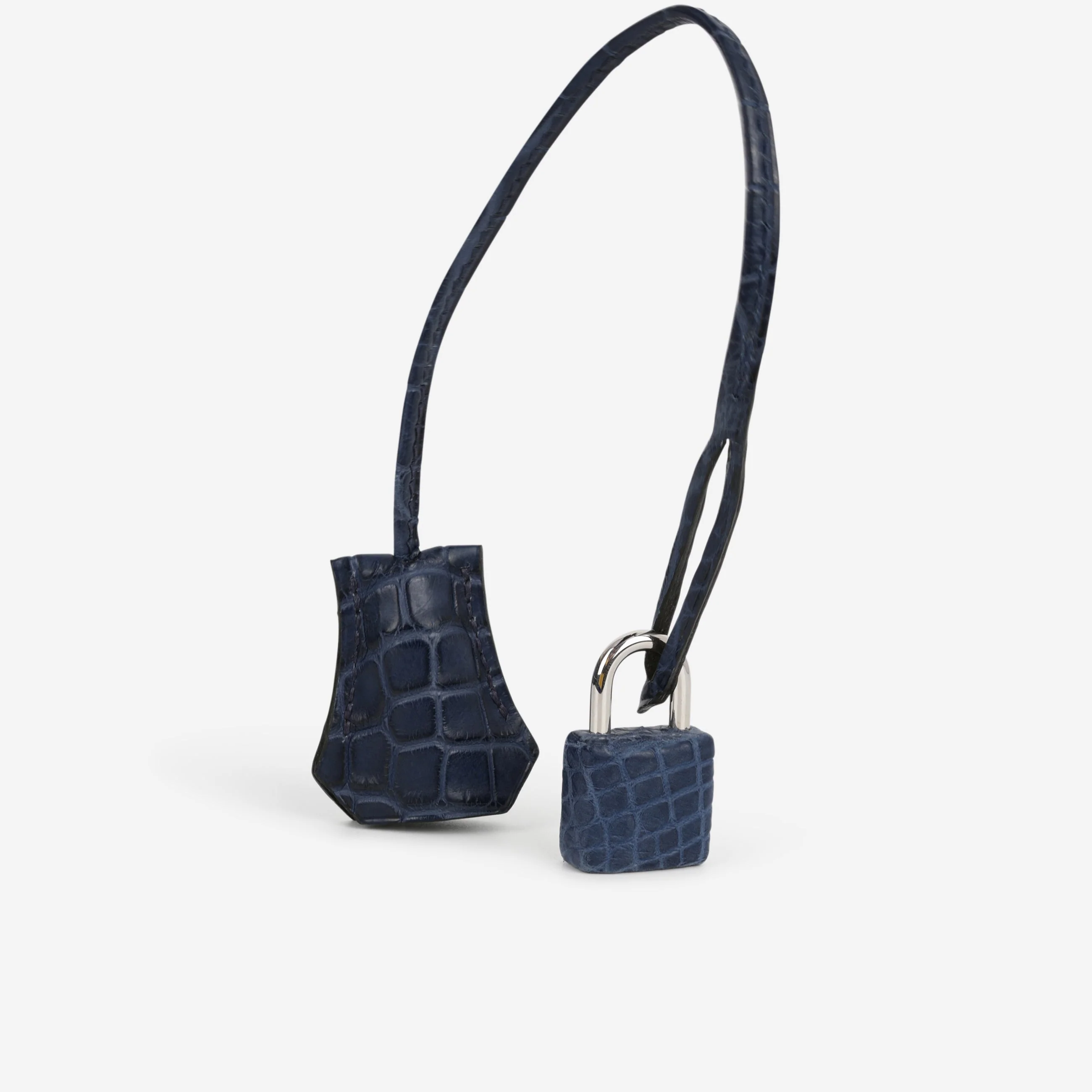Hermès Birkin 30 - Bleu De Malte Alligator | Palladium Hardware - Image 14