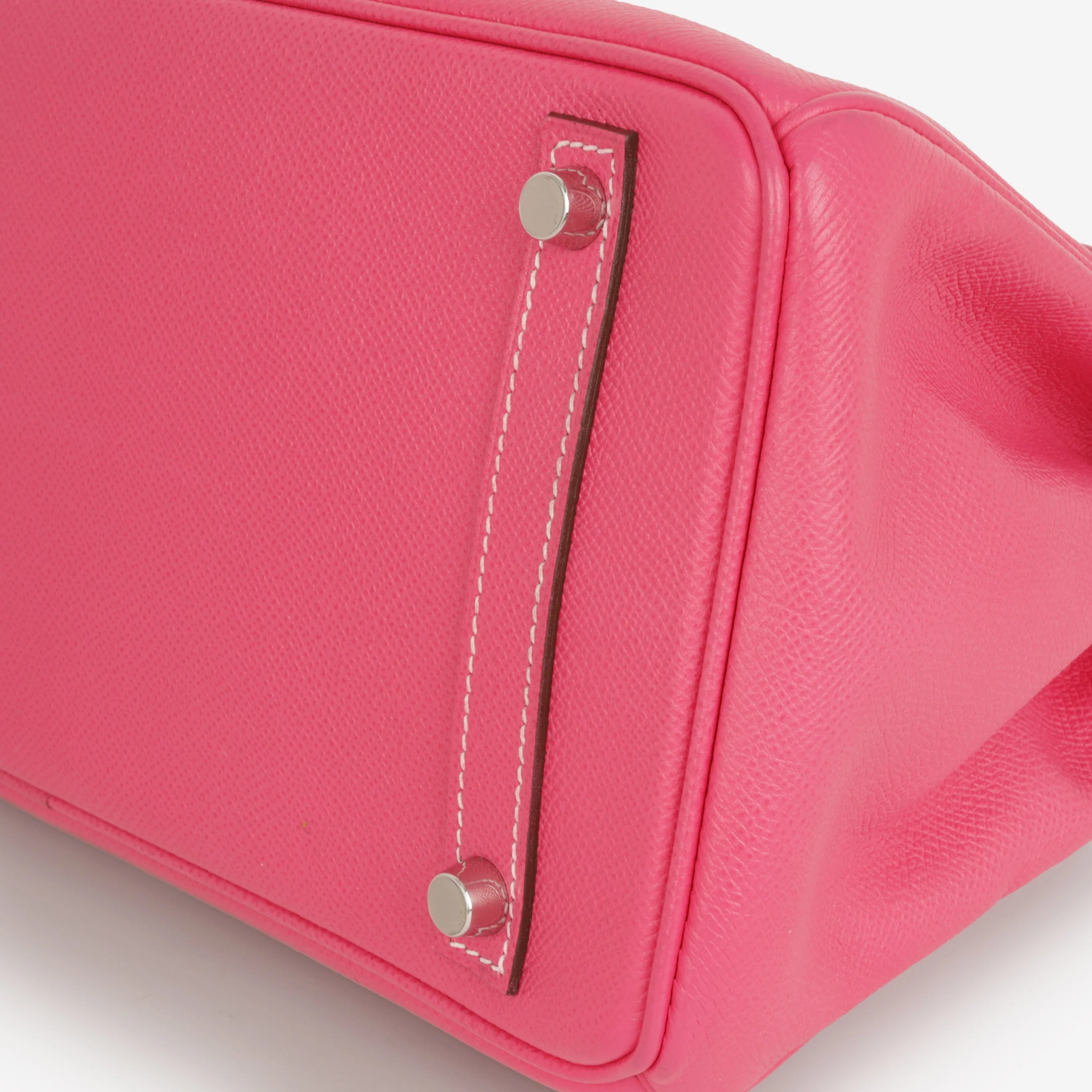Hermès Birkin 30 Candy - Rose Tyrien / Rose Tosca Epsom | Palladium Hardware - Image 6