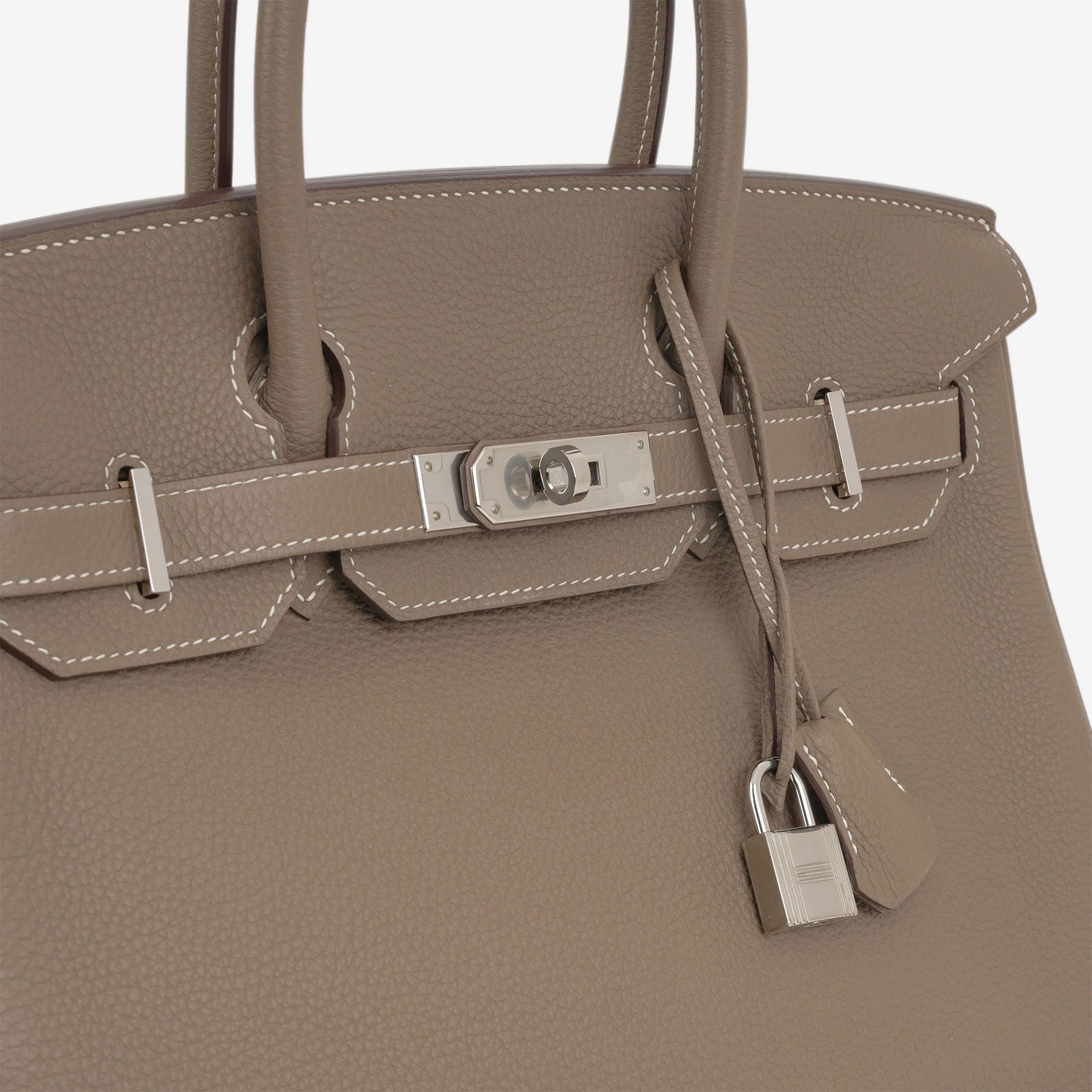 Hermès Birkin 30 - Etoupe Togo | Palladium Hardware - Image 3