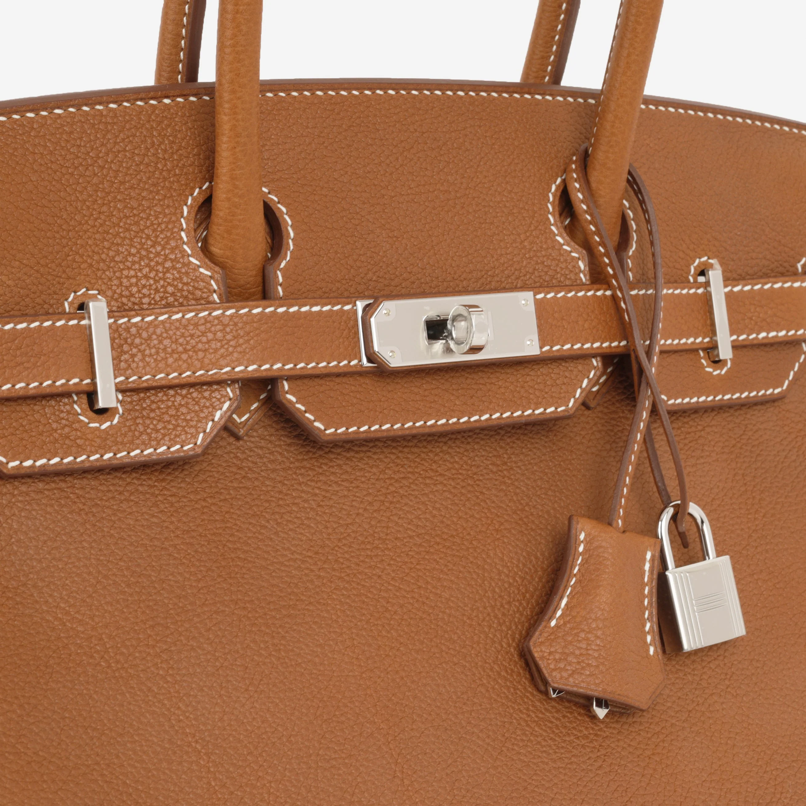 Hermès Birkin 30 - Fauve Barenia Faubourg | Palladium Hardware (NWT) - Image 9
