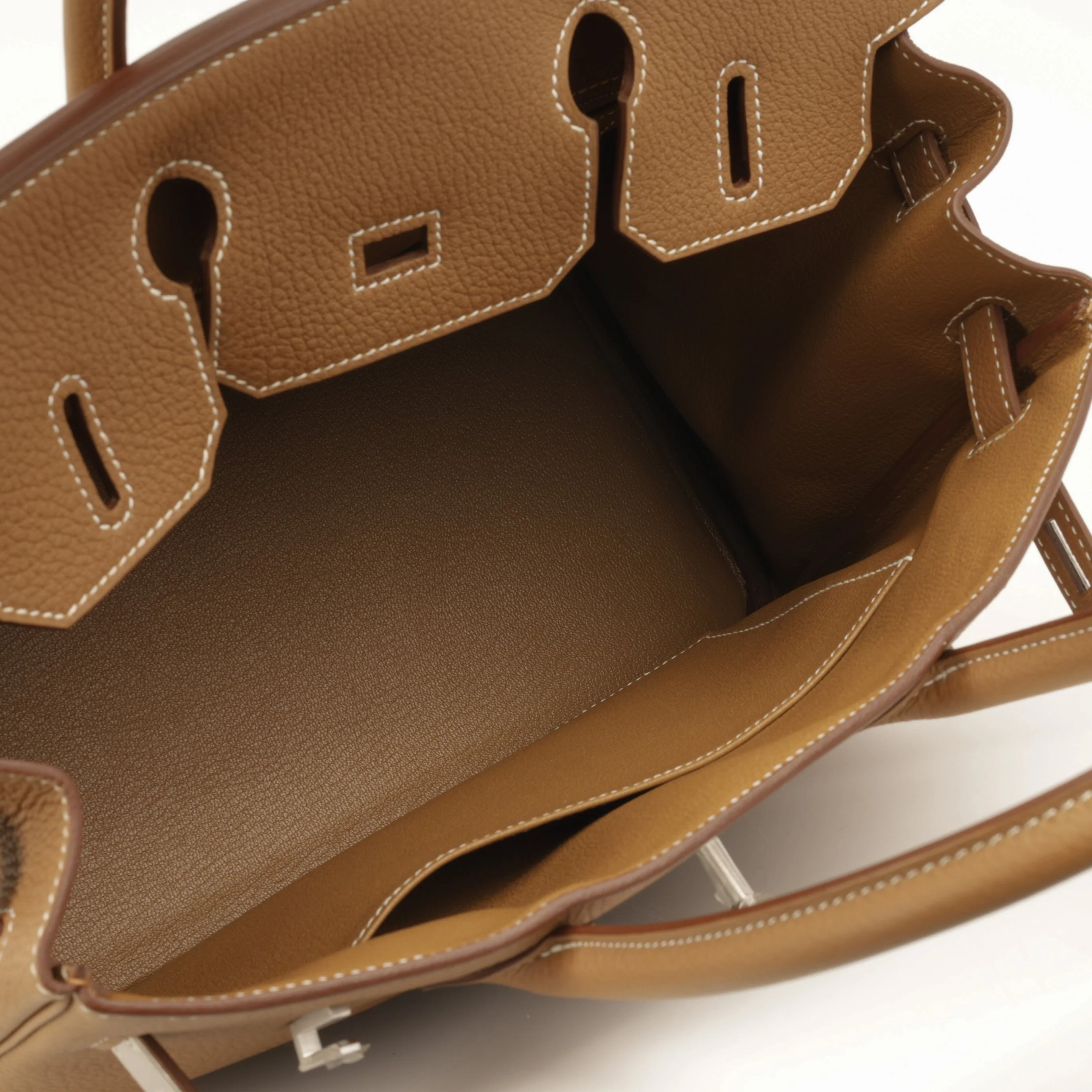 Hermès Birkin 30 - Gold Togo | Brushed Palladium Hardware - Image 8