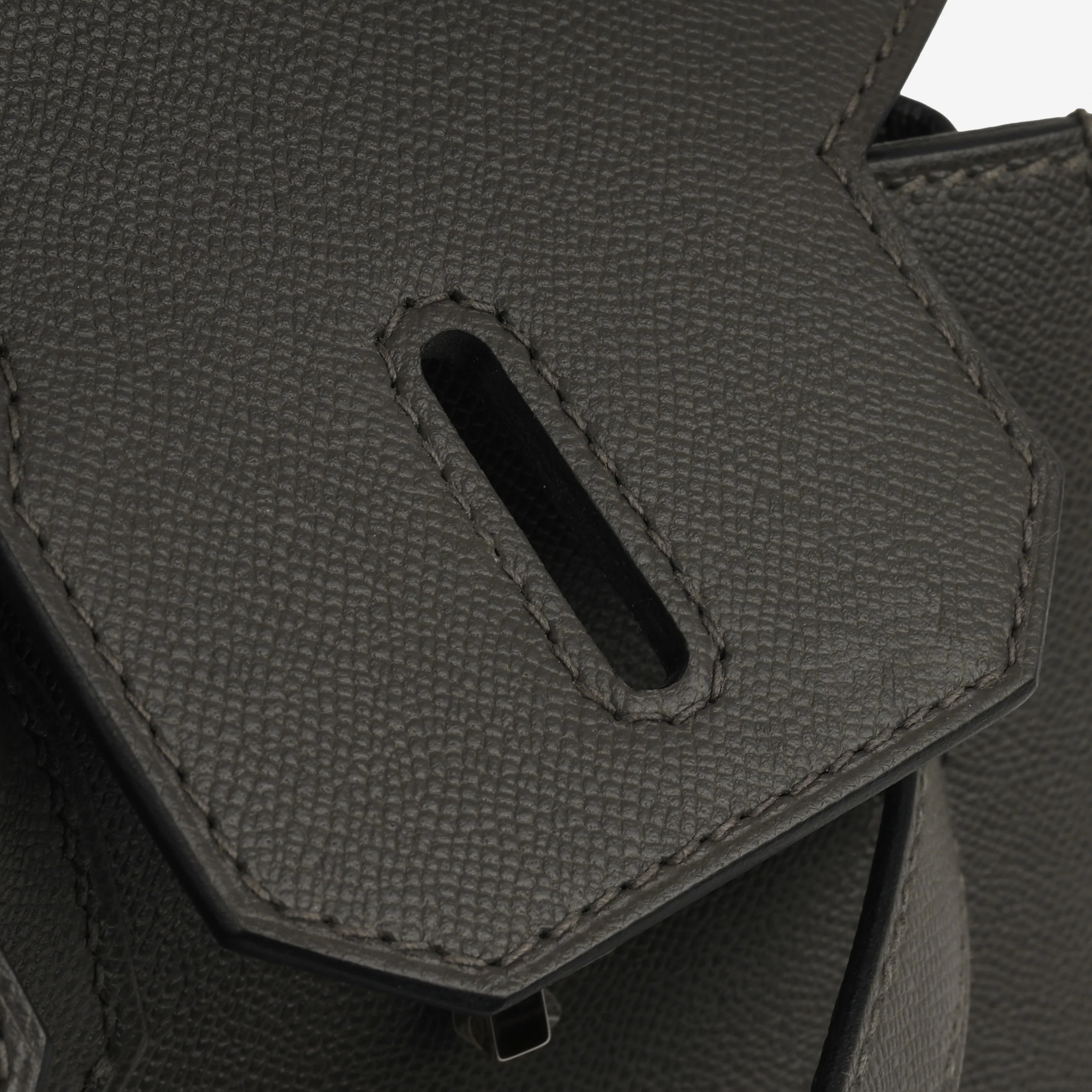 Hermès Birkin 30 - Graphite Veau Madame - Image 10