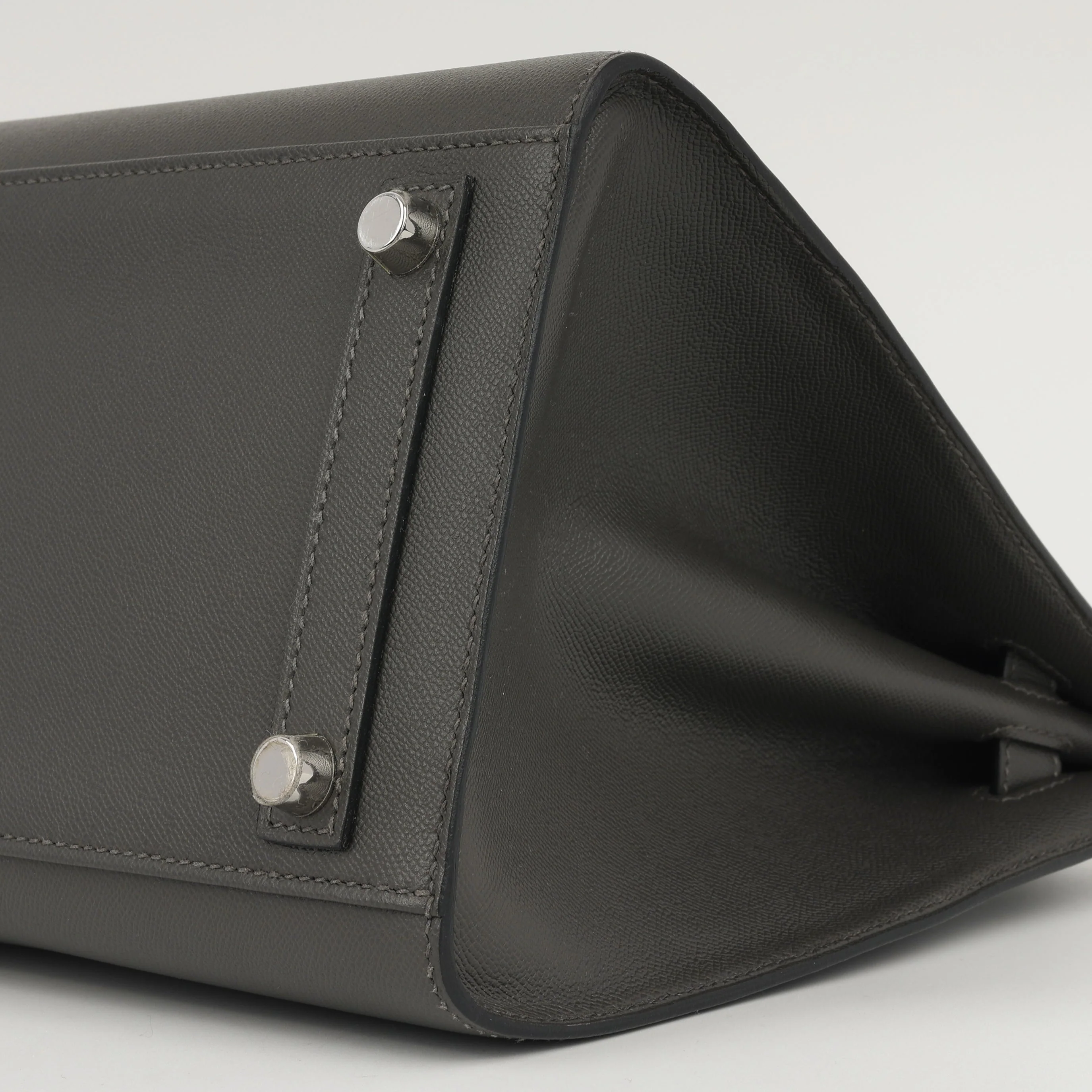 Hermès Birkin 30 - Graphite Veau Madame - Image 14
