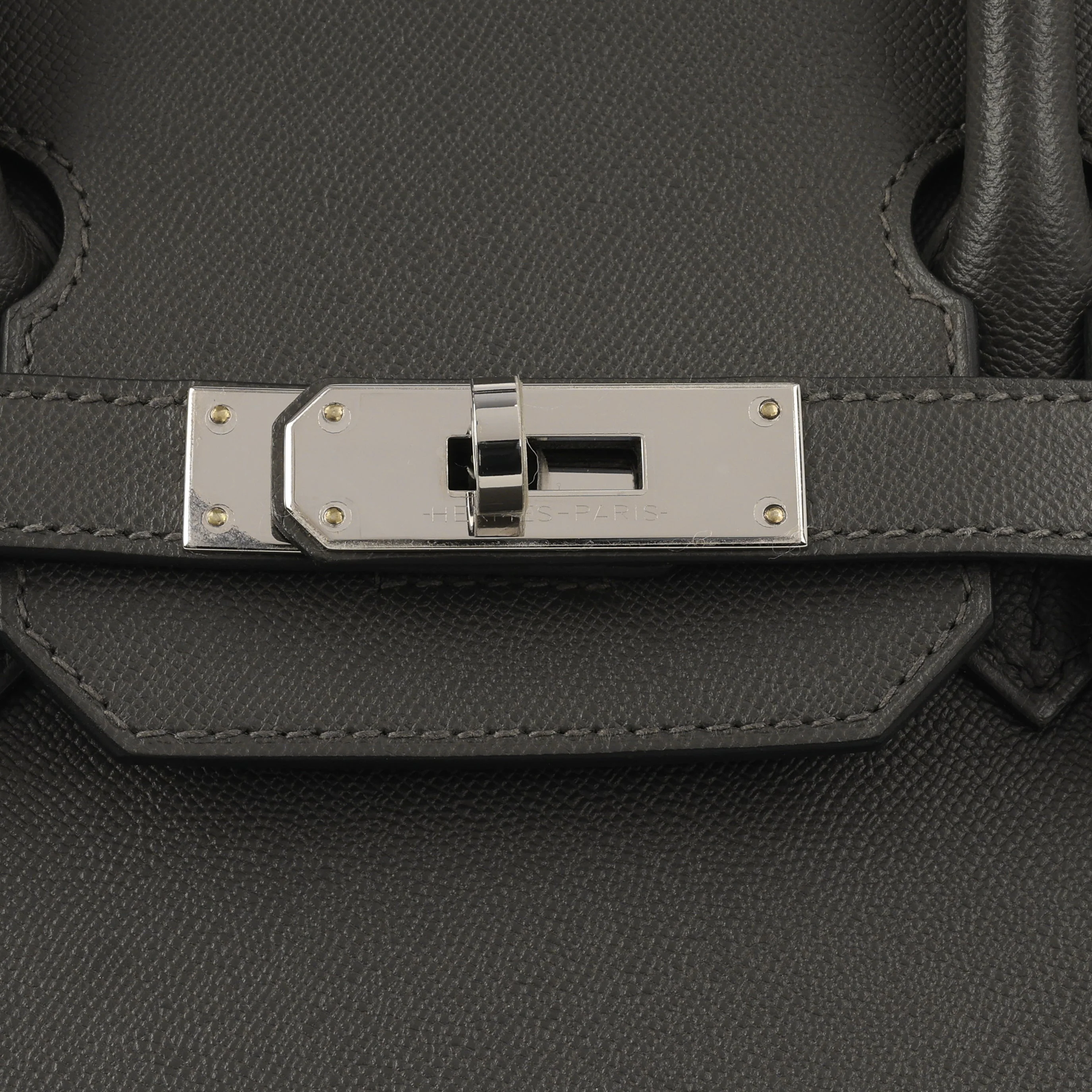 Hermès Birkin 30 - Graphite Veau Madame - Image 16