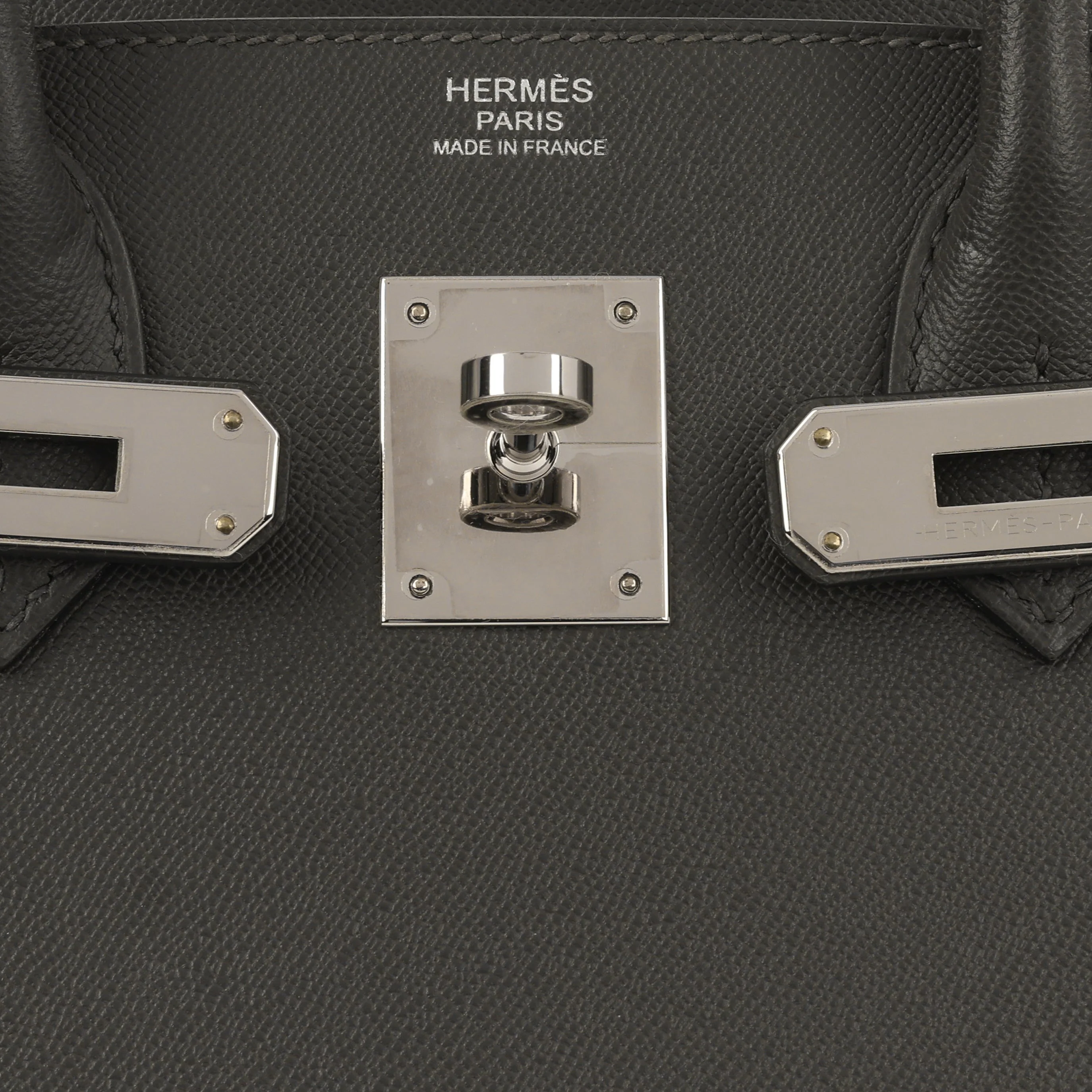 Hermès Birkin 30 - Graphite Veau Madame - Image 17